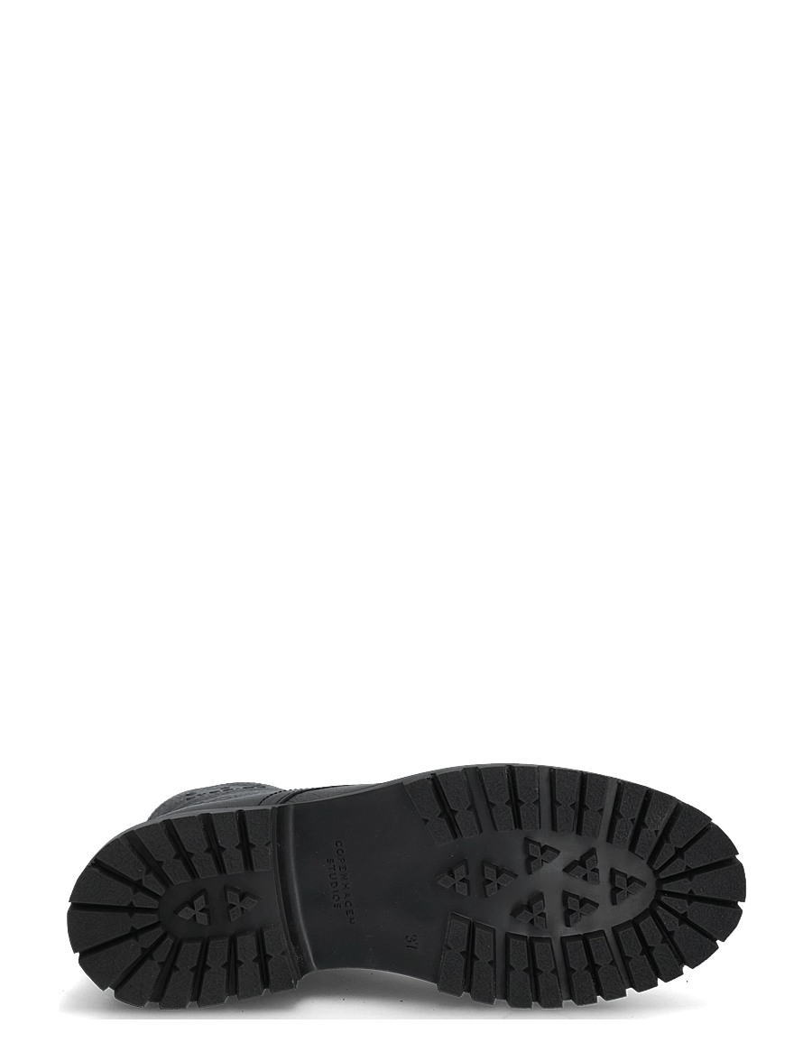 Copenhagen Studios - CPH849 suede chocolate - snørestøvler - black - 4