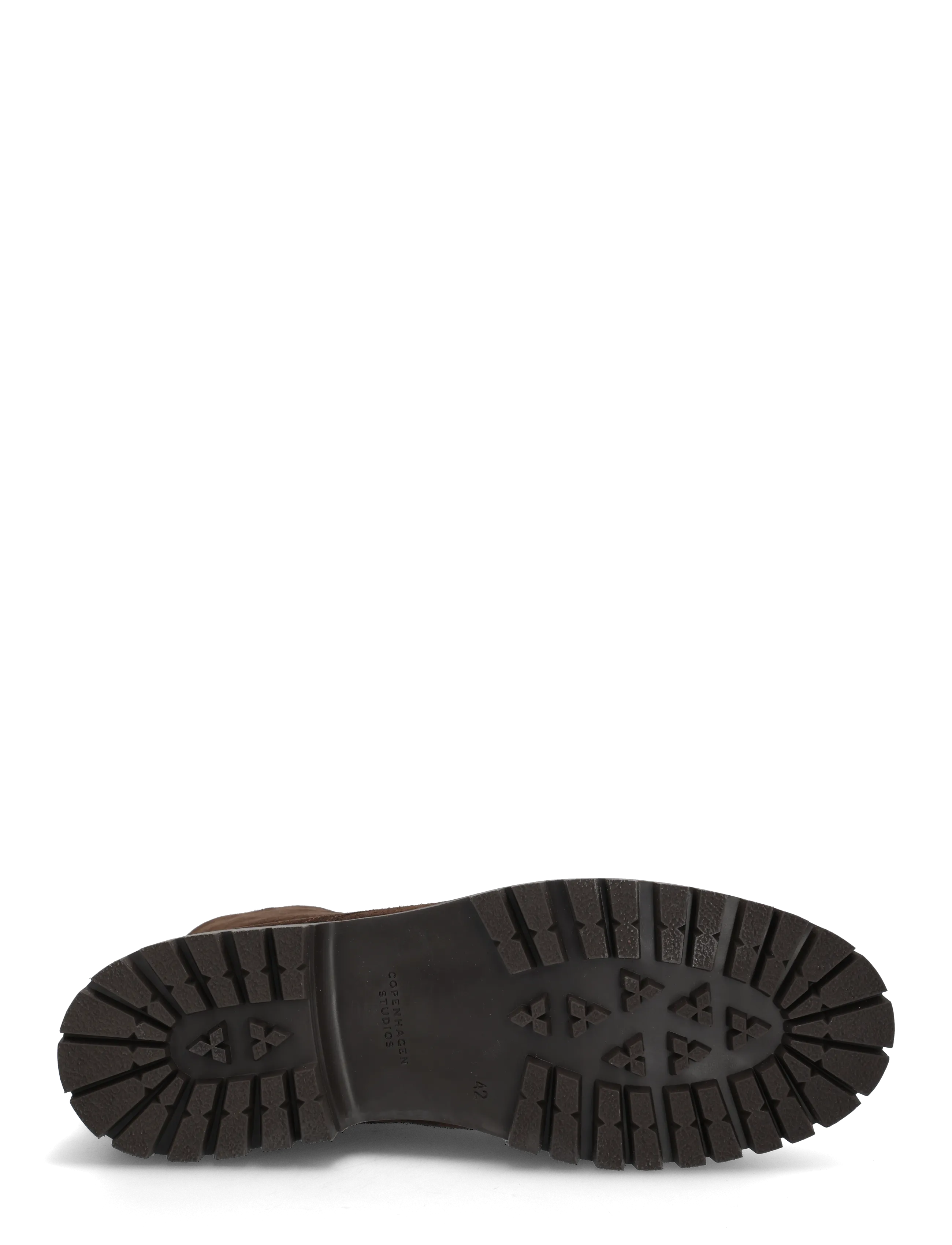 Copenhagen Studios - CPH849 grainy leather - laced boots - chocolate - 4