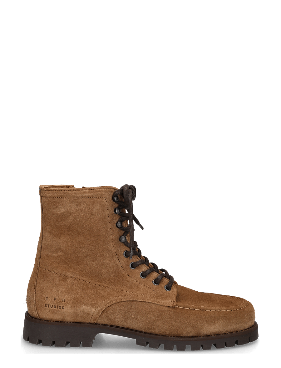 Copenhagen Studios - CPH849M suede new brown - laced boots - new brown - 2
