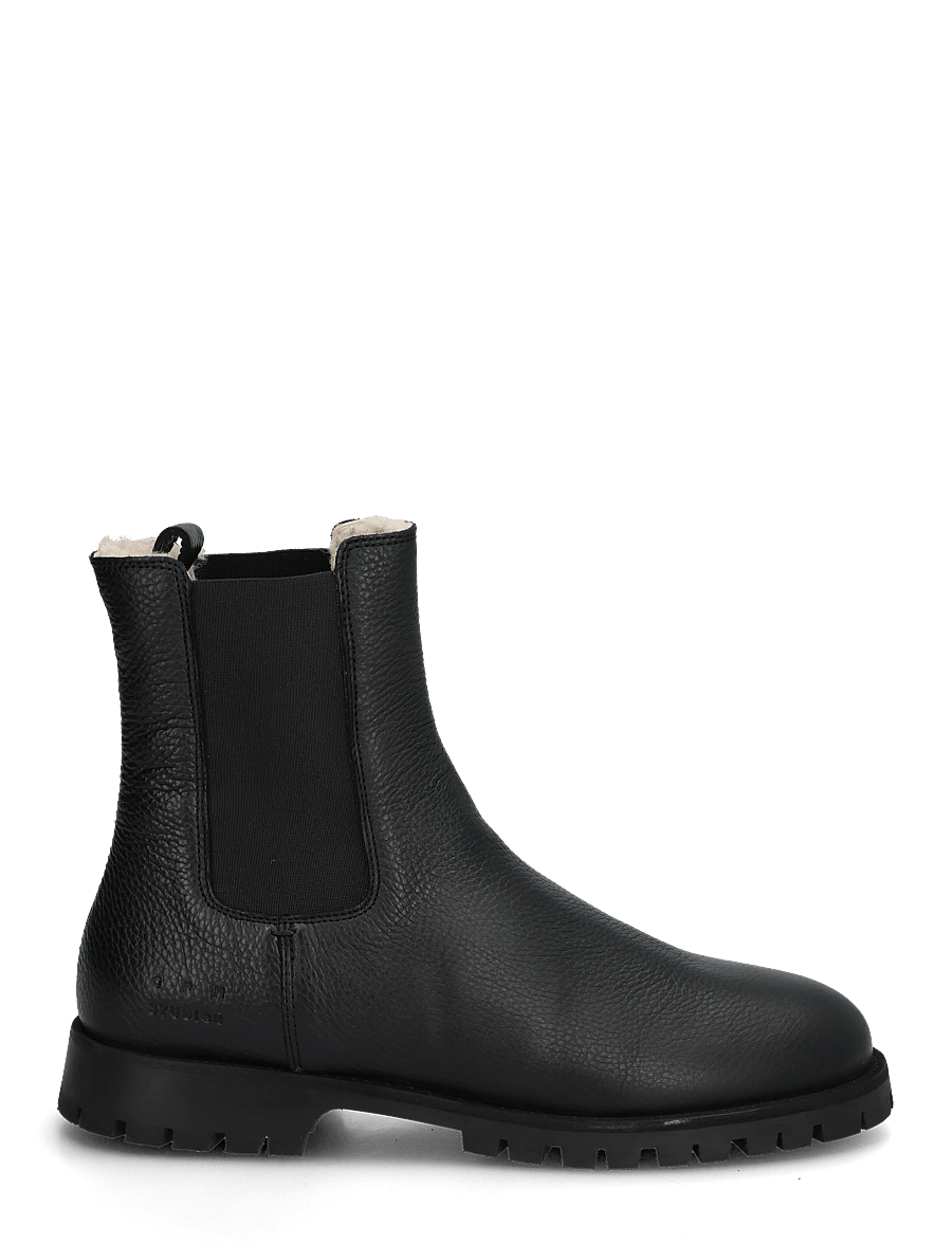 Copenhagen Studios - CPH850M vintage suede new brown - chelsea boots - black - 2