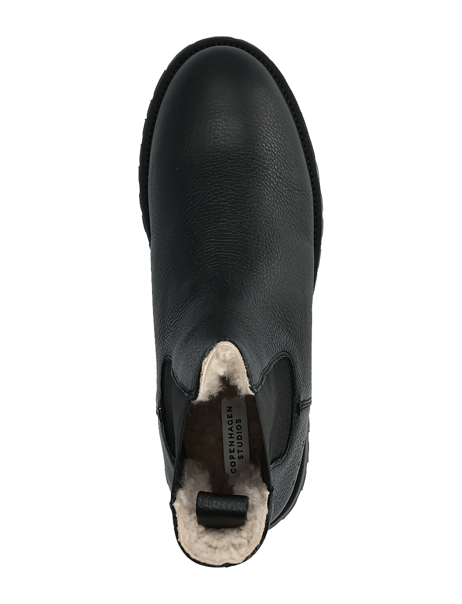 Copenhagen Studios - CPH850M vintage suede new brown - chelsea boots - black - 3