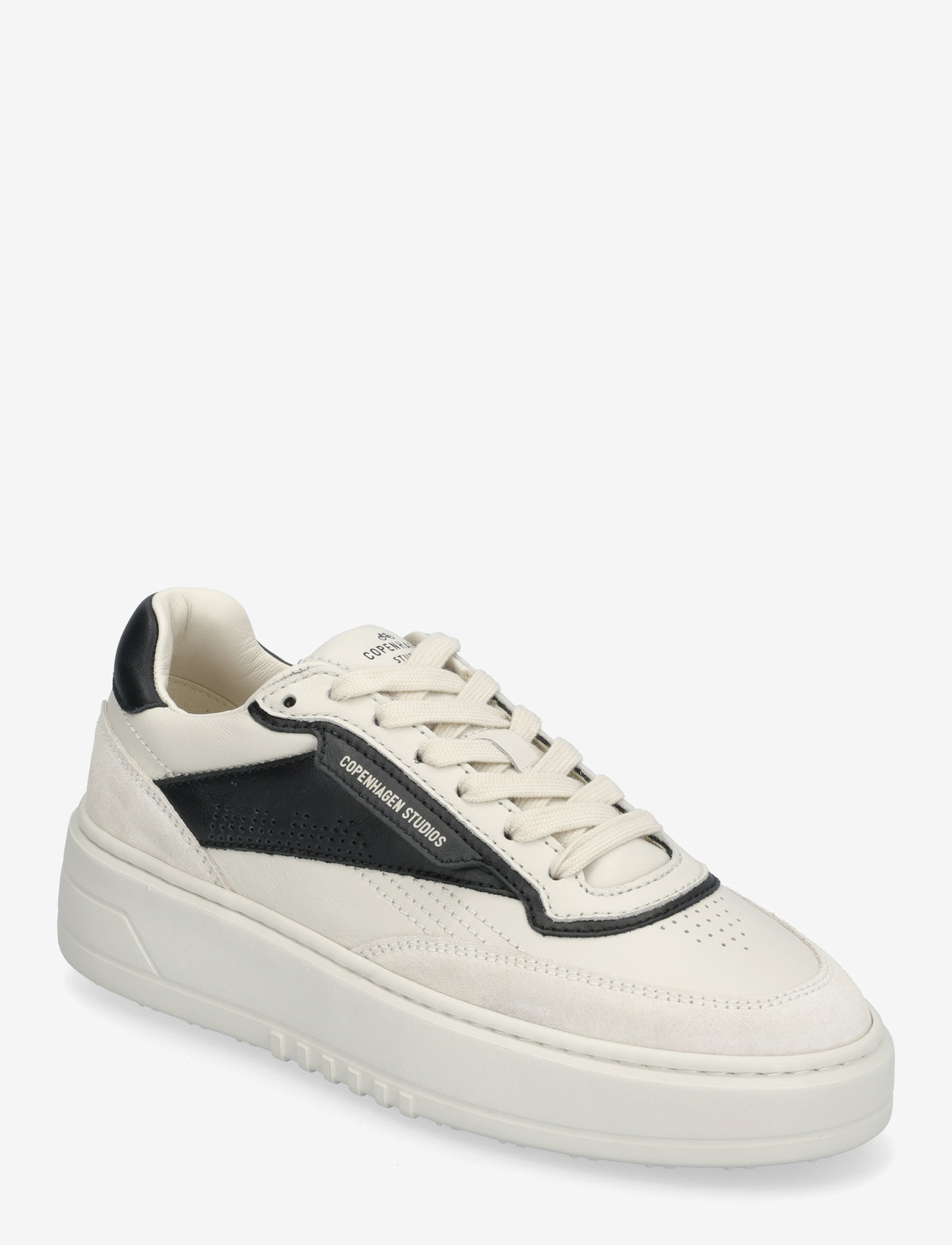 Copenhagen Studios - CPH89 cracked leather off white - konfirmation - cream/black - 0