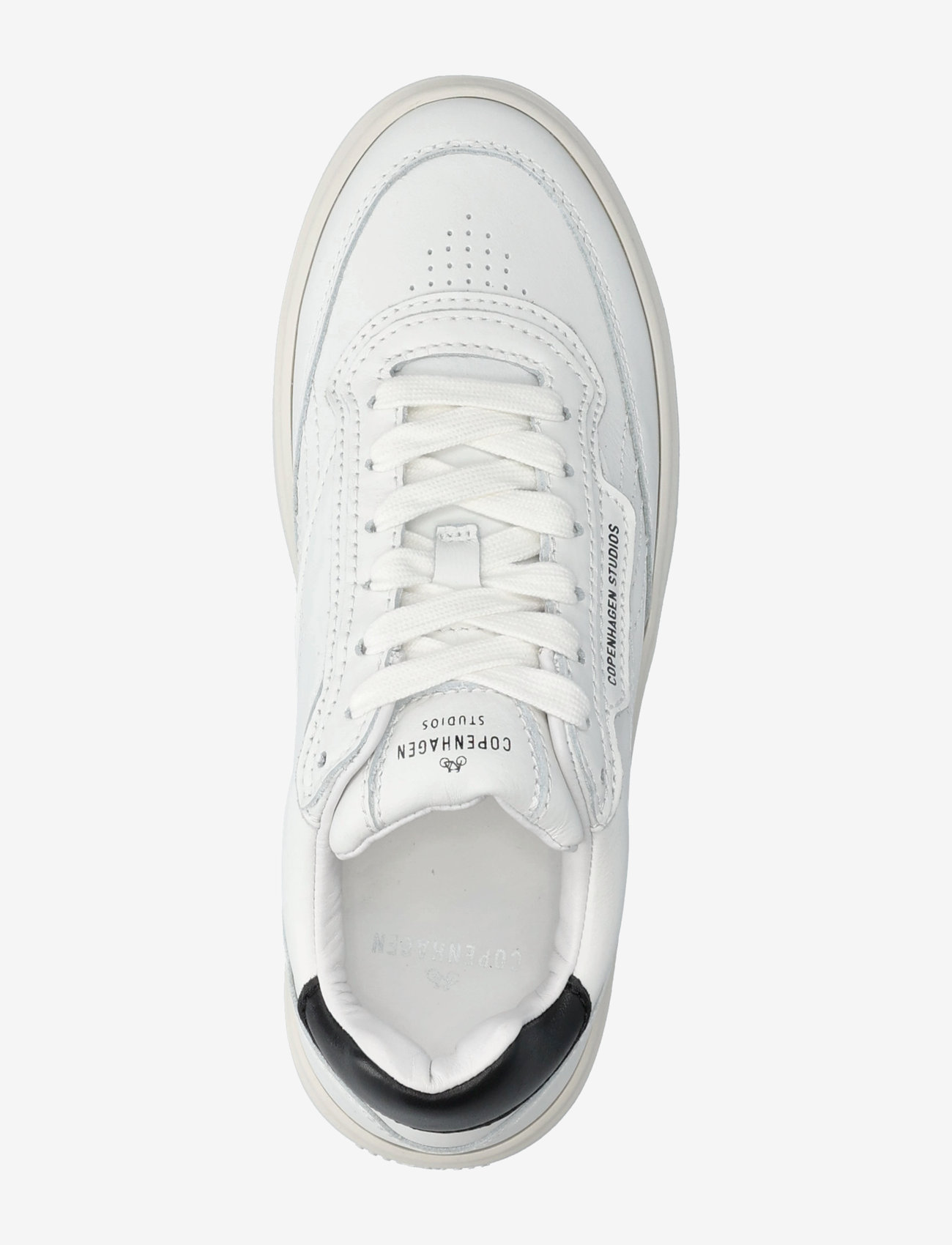 Copenhagen Studios - CPH89 leather mix cream/black - konfirmation - white/black - 3