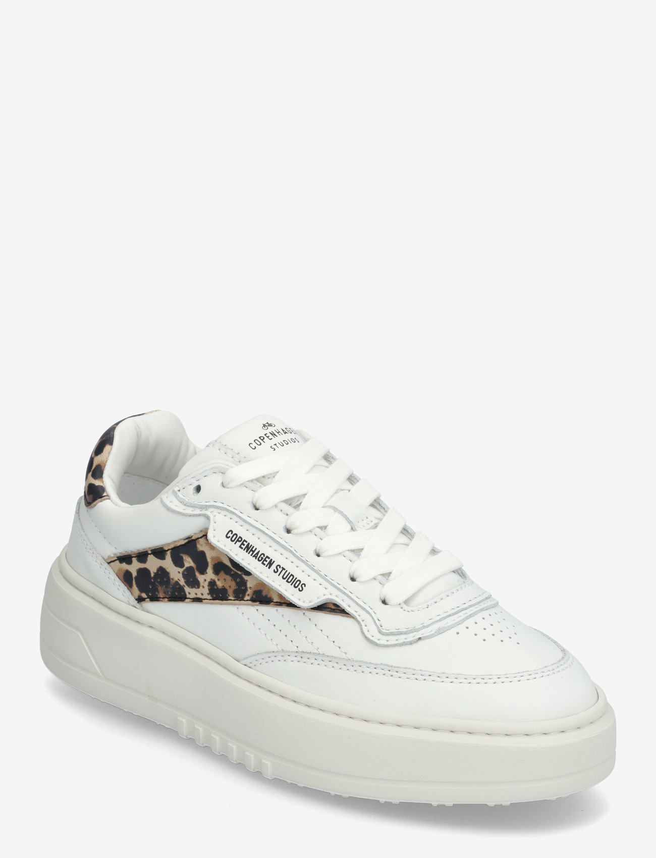 Copenhagen Studios - CPH89 leather mix cream/black - confirmation - white/leo - 0