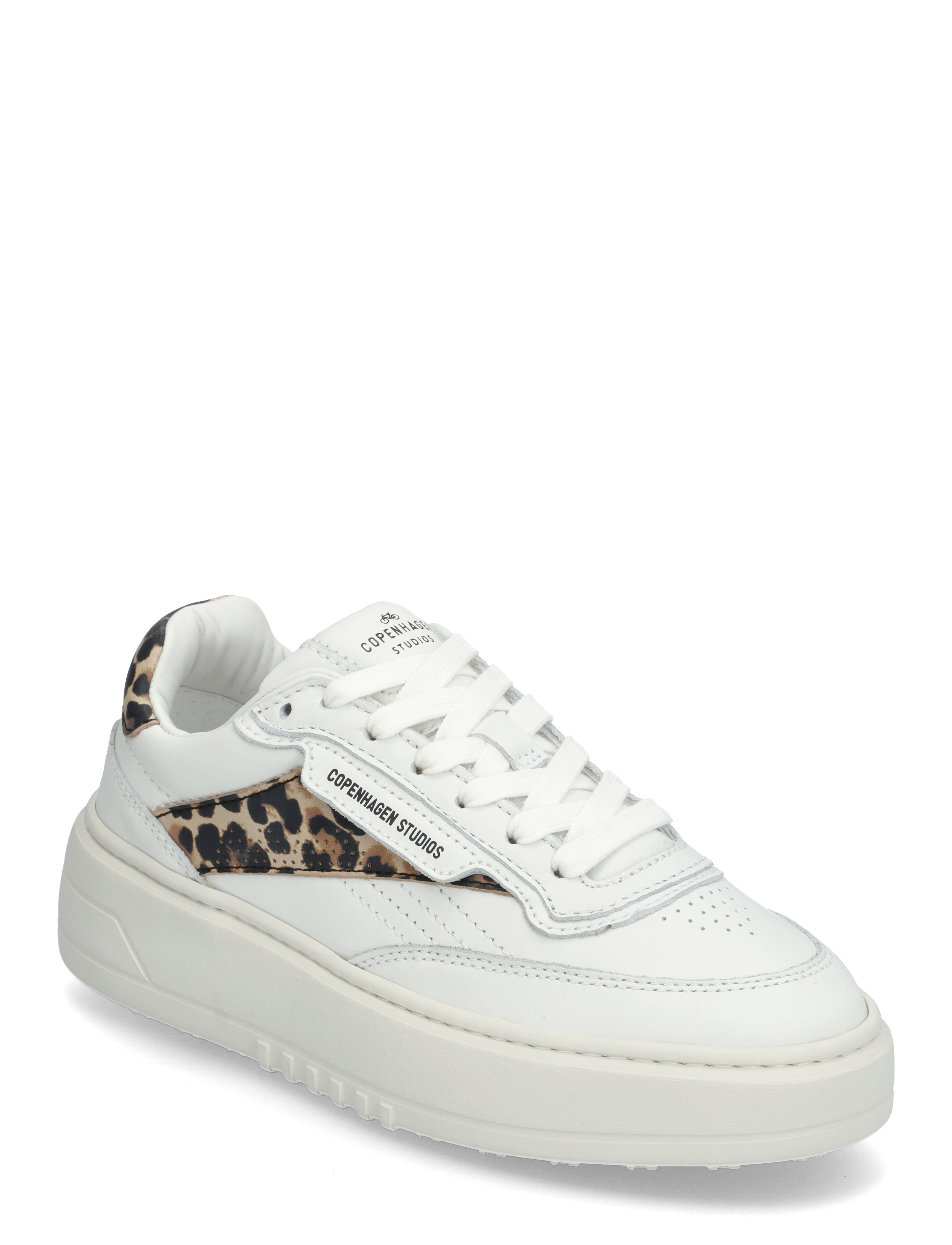 Copenhagen Studios CPH89 cracked leather off white - Konfirmation - WHITE/LEO / white