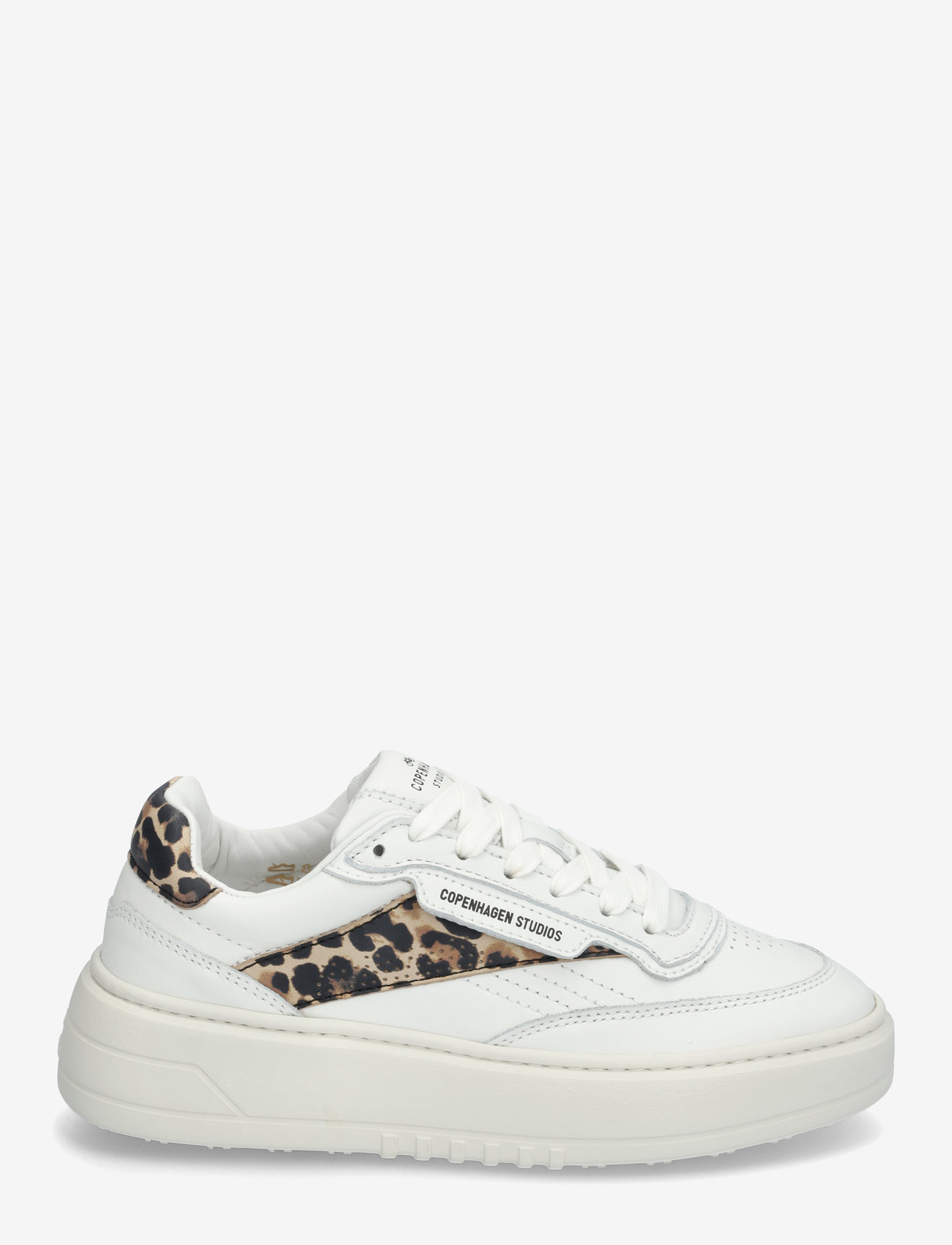 Copenhagen Studios - CPH89 leather mix cream/black - confirmation - white/leo - 1