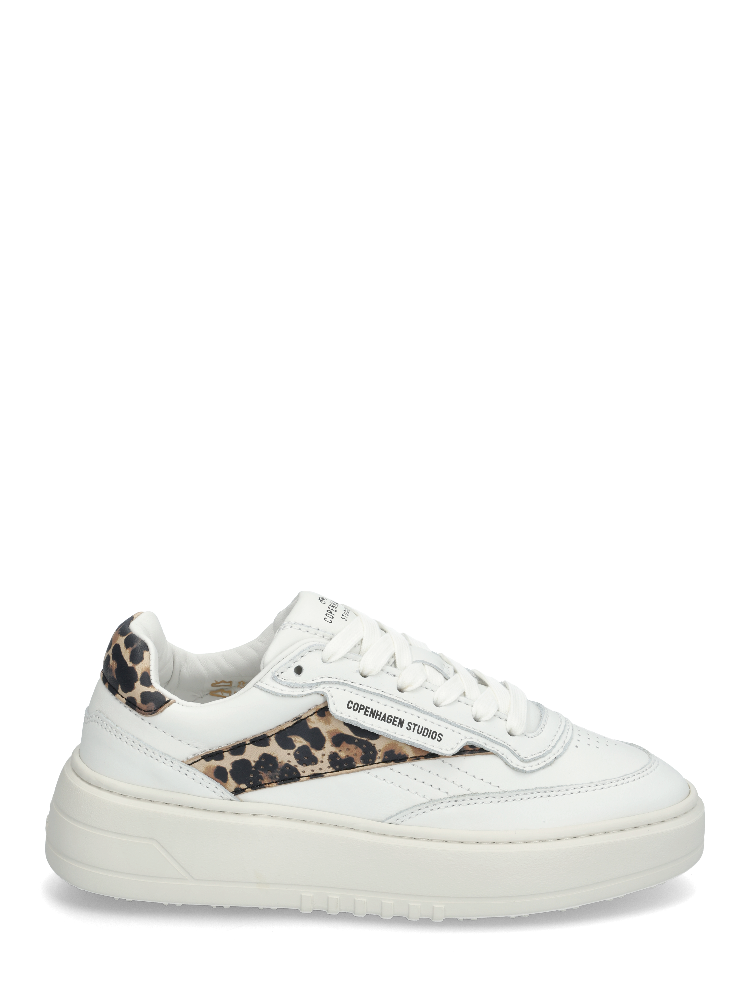Copenhagen Studios - CPH89 leather mix cream/black - konfirmasjon - white/leo - 1