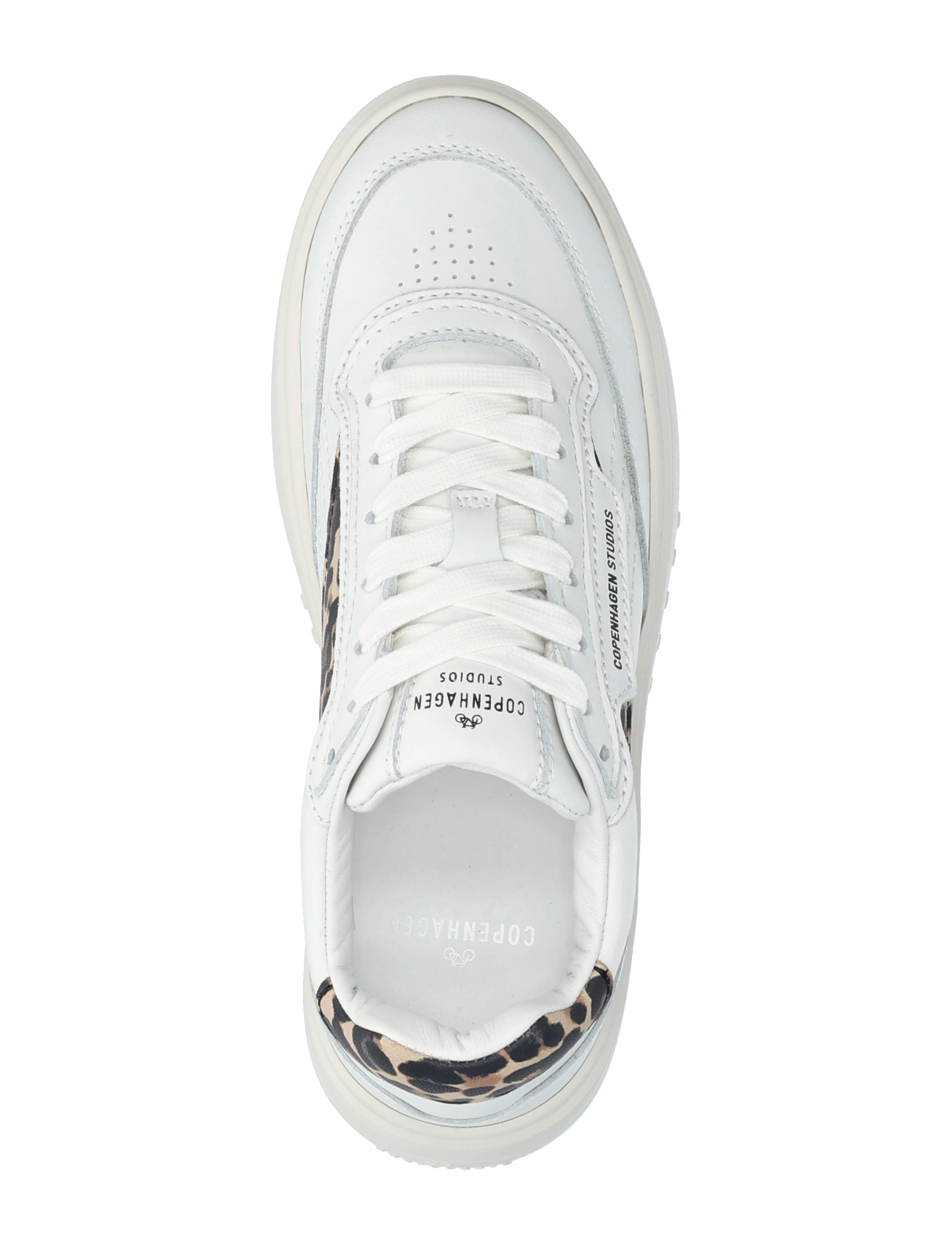 Copenhagen Studios - CPH89 leather mix cream/black - konfirmasjon - white/leo - 3