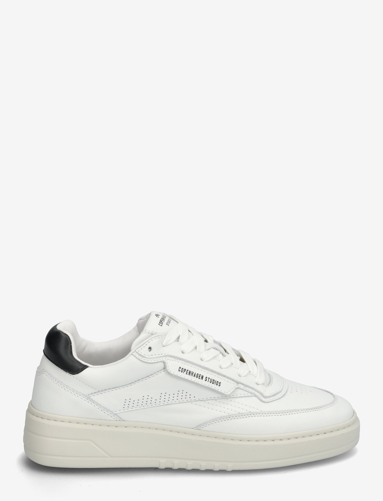 Copenhagen Studios - CPH89M leather mix white - niedriger schnitt - white/black - 1