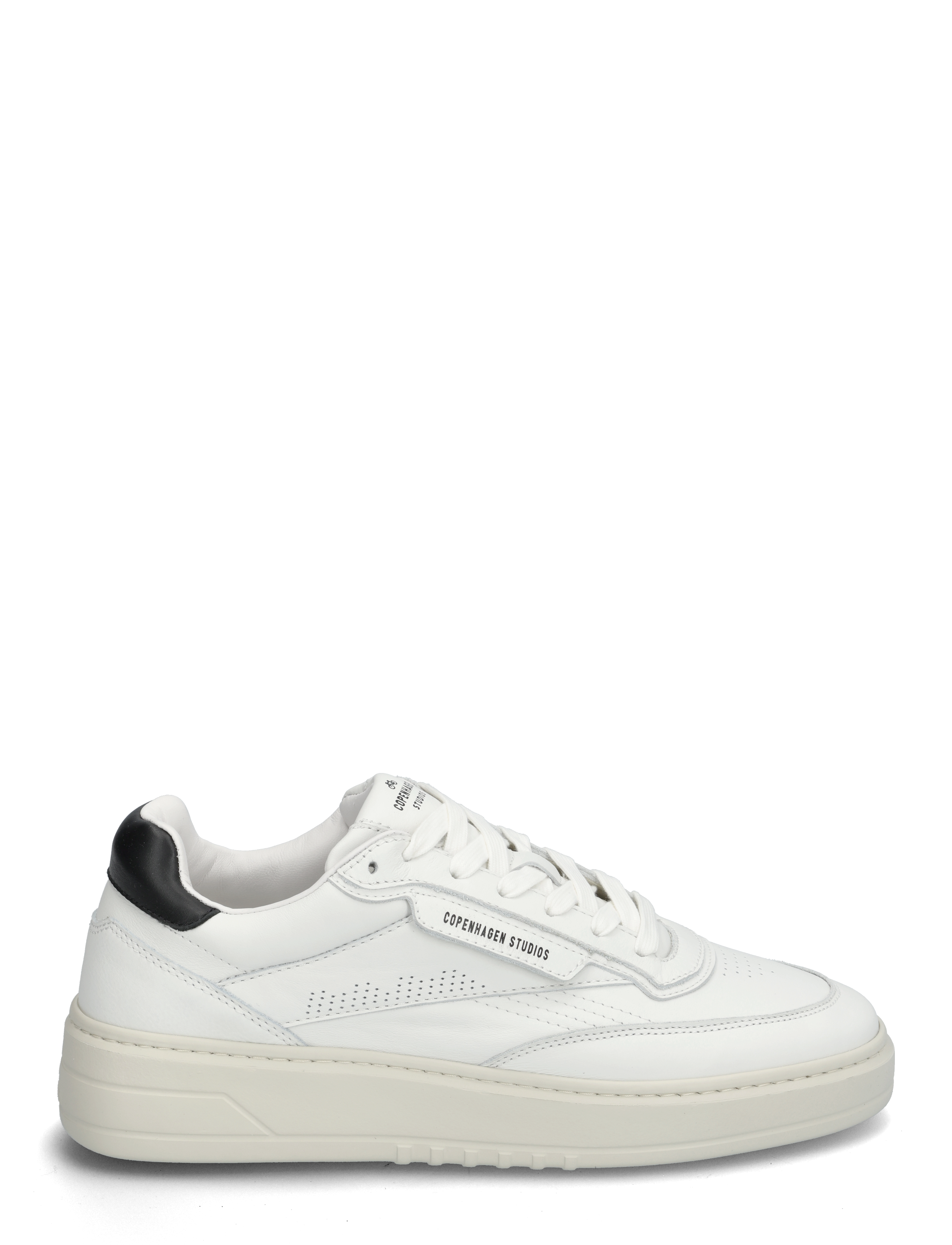 Copenhagen Studios - CPH89M leather mix white - baskets basses - white/black - 1