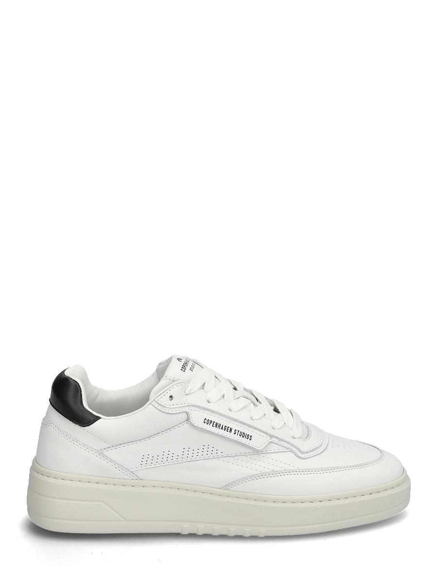 Copenhagen Studios - CPH89M leather mix white - baskets basses - white/black - 1