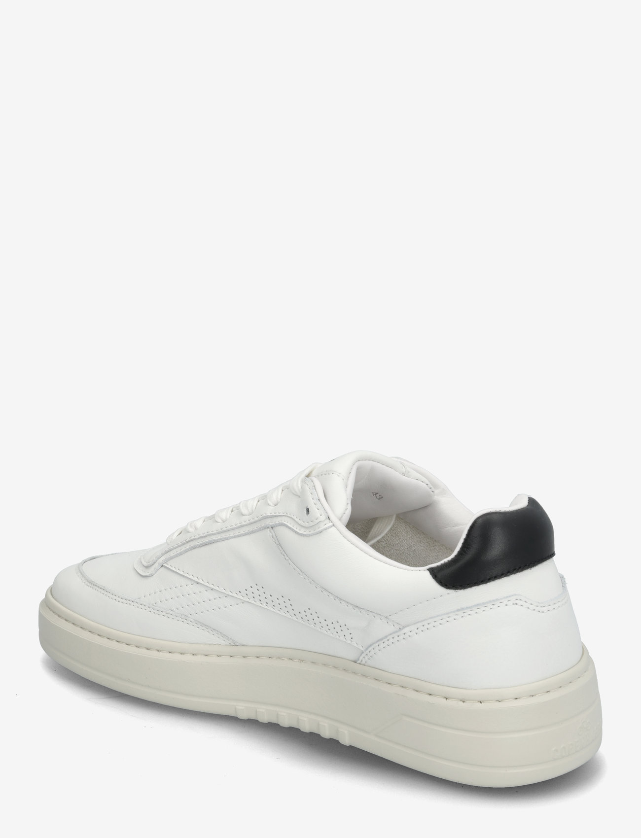 Copenhagen Studios - CPH89M leather mix white - niedriger schnitt - white/black - 2