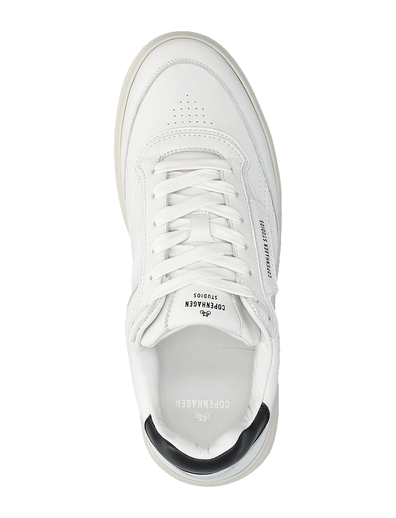 Copenhagen Studios - CPH89M leather mix white - niedriger schnitt - white/black - 3