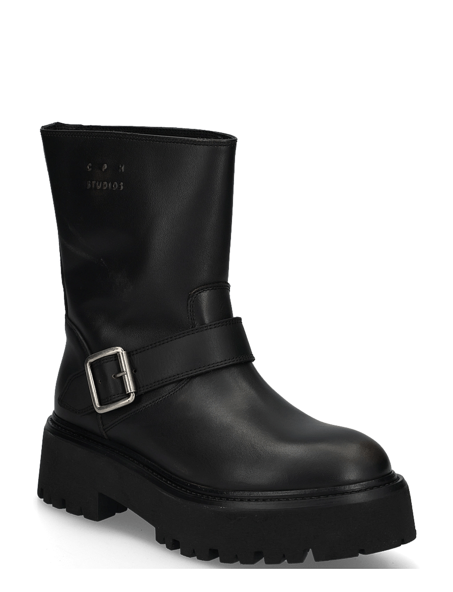 Copenhagen Studios - CPH900 vintage leather brown - flache stiefeletten - black - 0