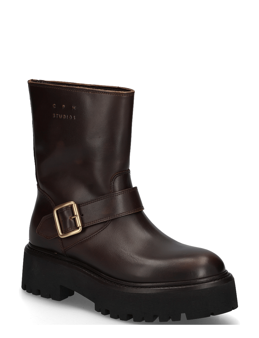 Copenhagen Studios - CPH900 vintage leather brown - flache stiefeletten - brown - 0