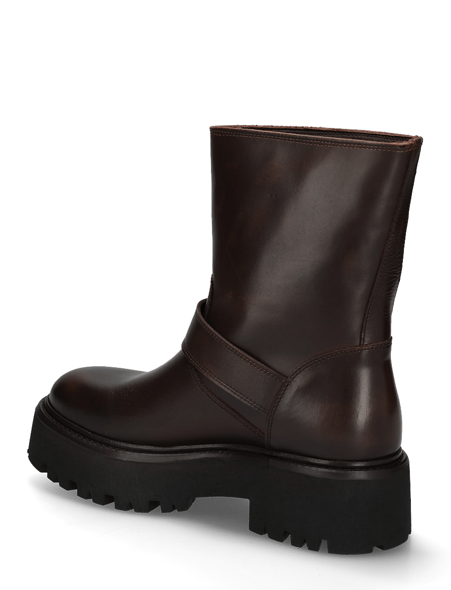 Copenhagen Studios - CPH900 grainy leather teddy dark brown - madalad poolsaapad - brown - 1