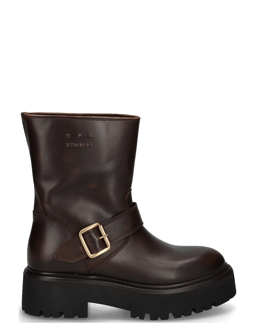Copenhagen Studios - CPH900 vintage leather brown - flache stiefeletten - brown - 2