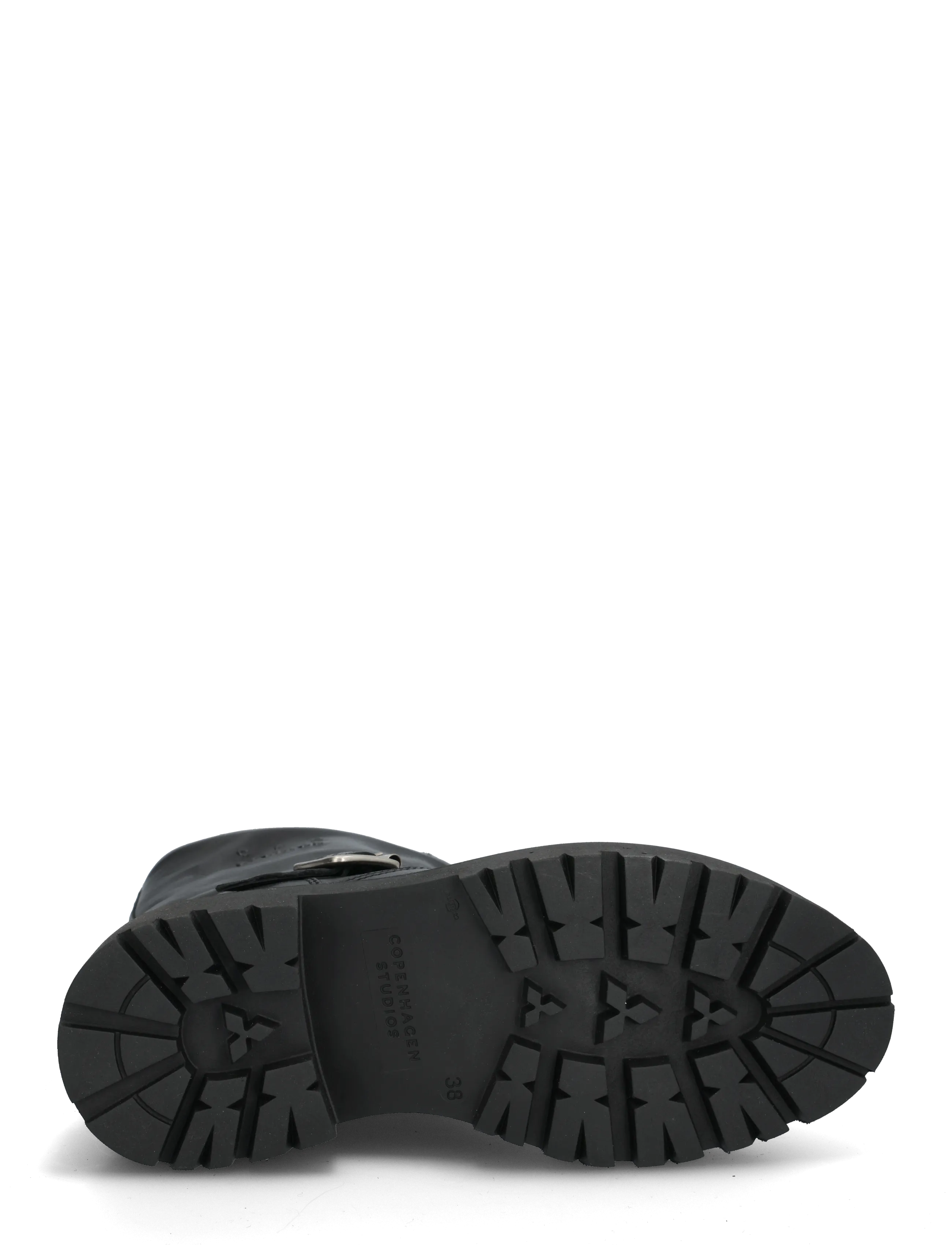 Copenhagen Studios - CPH900 grainy leather teddy black - platta ankelboots - teddy black - 4