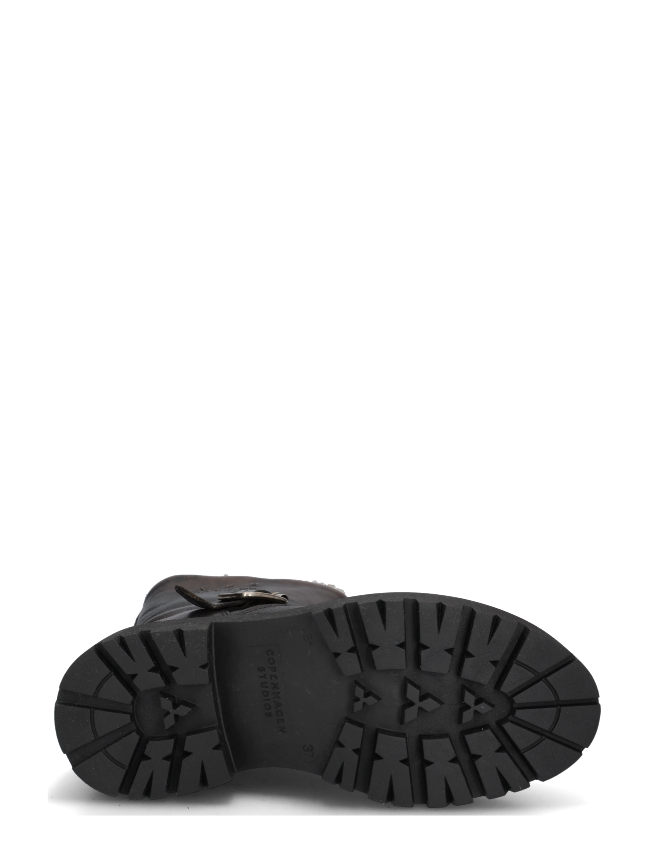 Copenhagen Studios - CPH900 grainy leather teddy dark brown - flat ankle boots - teddy dark brown - 4