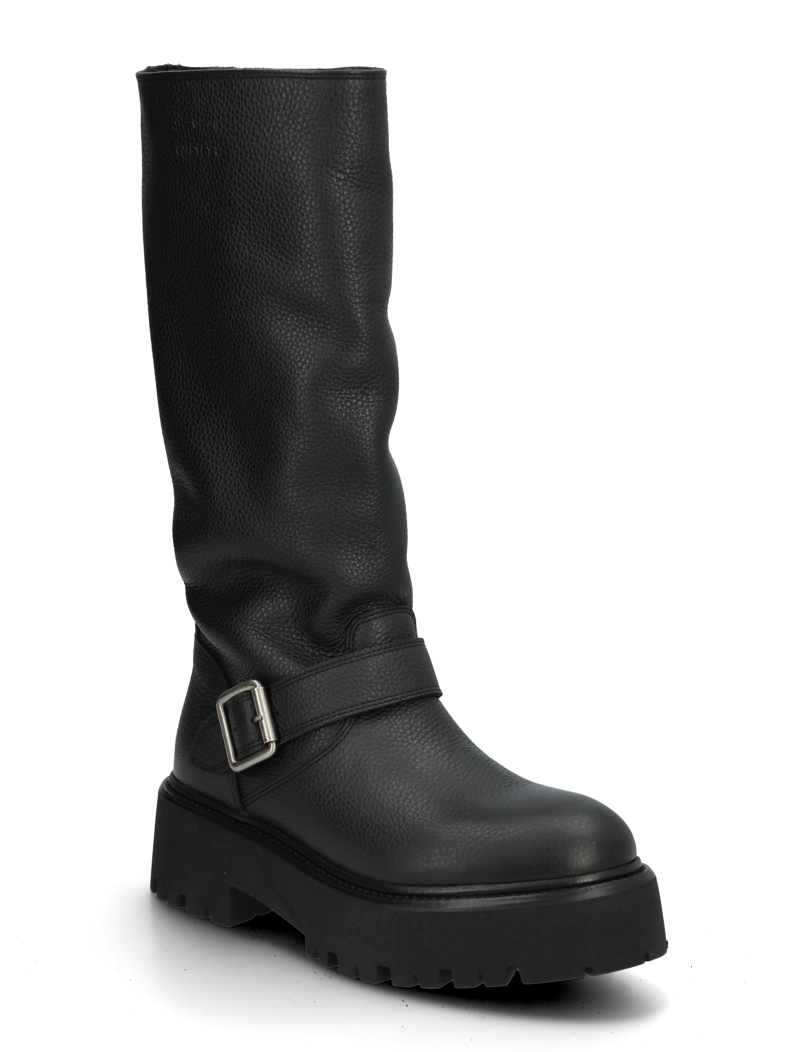 Copenhagen Studios CPH901 grainy leather black - Schuhe - BLACK / black