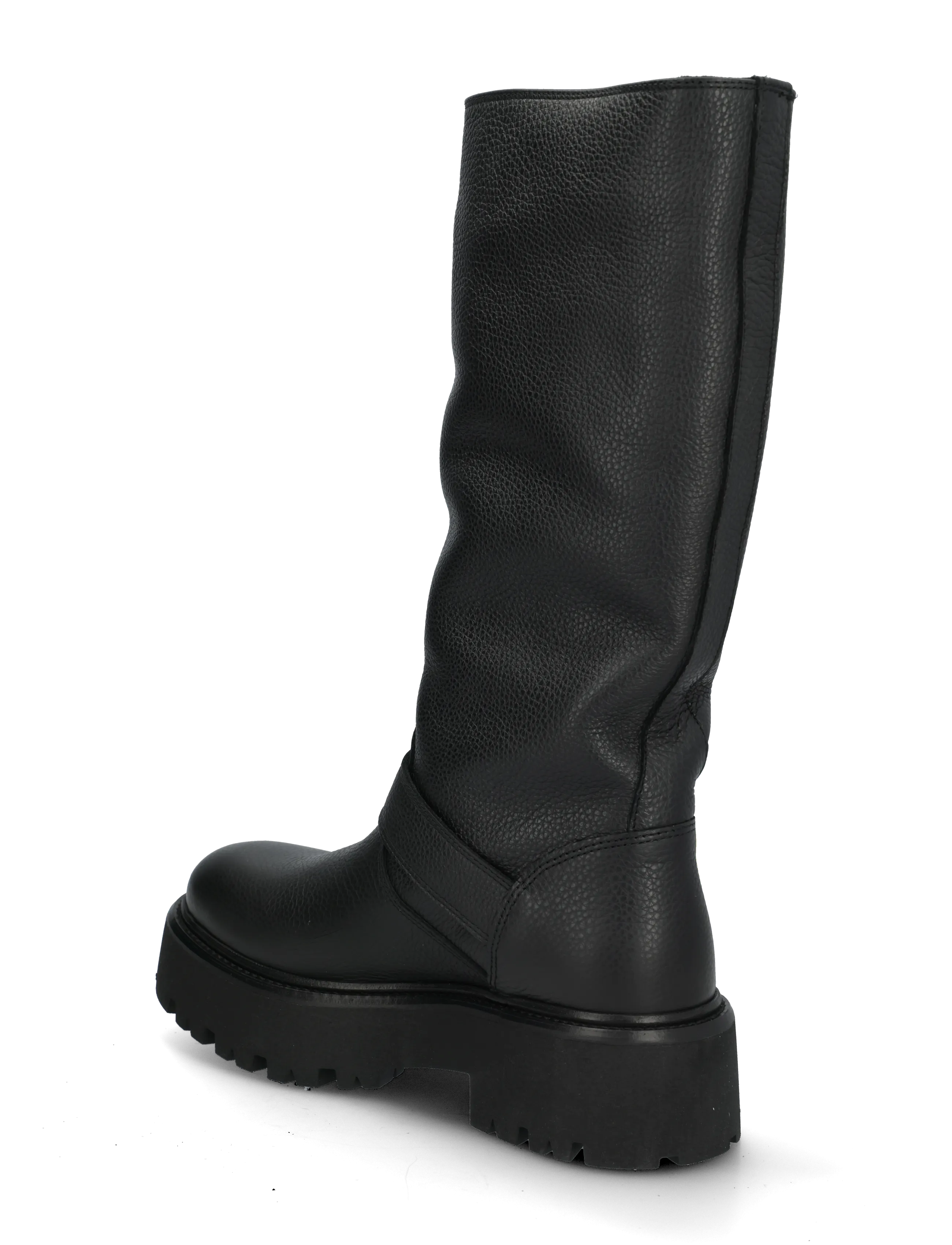 Copenhagen Studios - CPH901 grainy leather black - knähöga stövlar - black - 1
