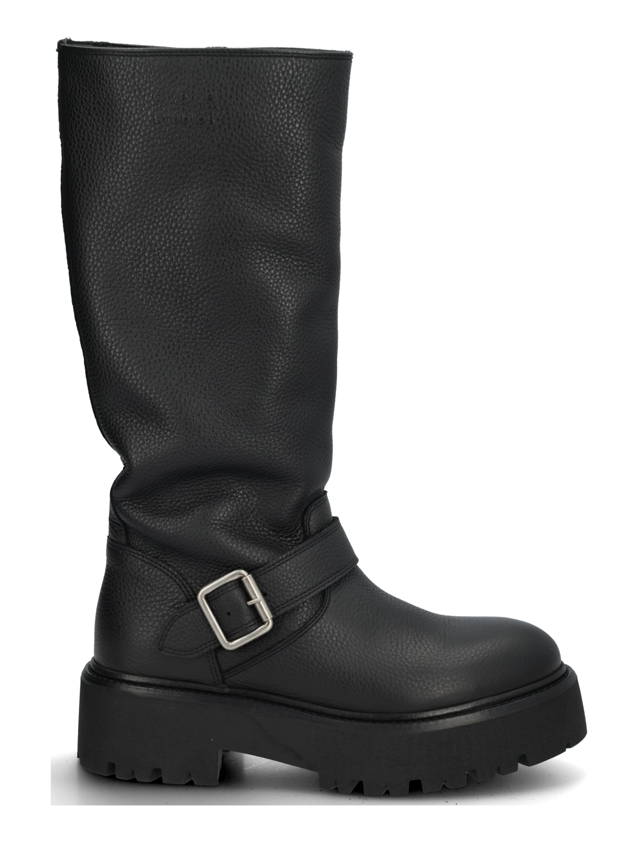 Copenhagen Studios - CPH901 grainy leather black - kniehohe stiefel - black - 2