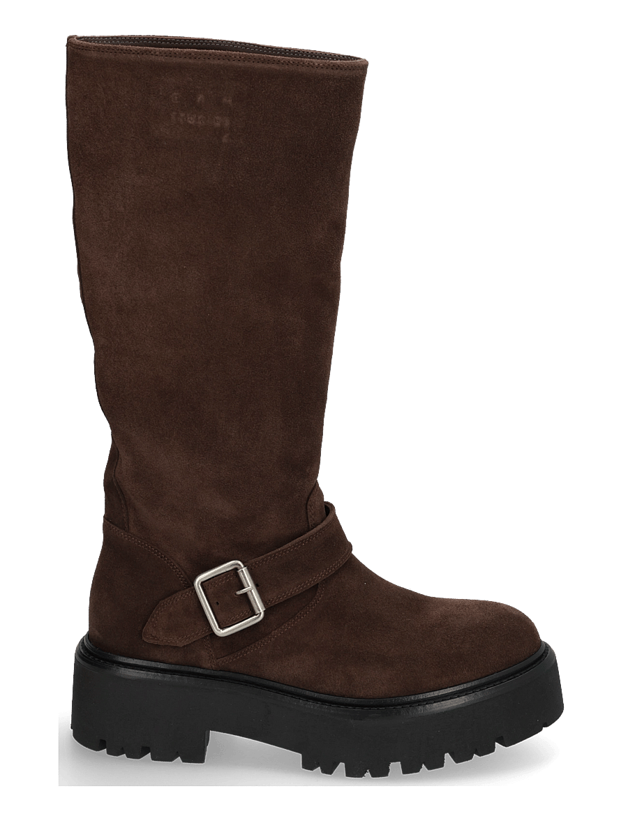 Copenhagen Studios - CPH901 suede chocolate - kniehohe stiefel - chocolate - 1