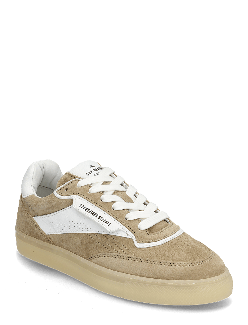 Copenhagen Studios - CPH90 leather mix white/leo - konfirmationstøj - sand/white - 0
