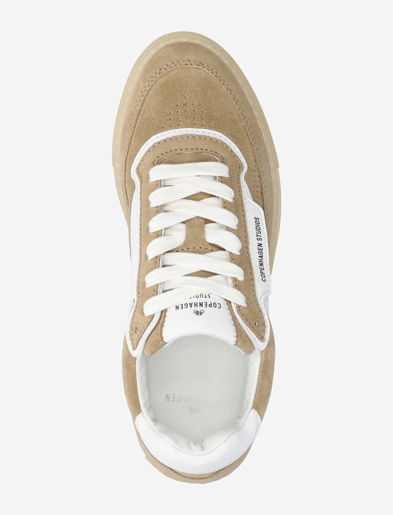 Copenhagen Studios - CPH90 leather mix white/leo - konfirmationstøj - sand/white - 3