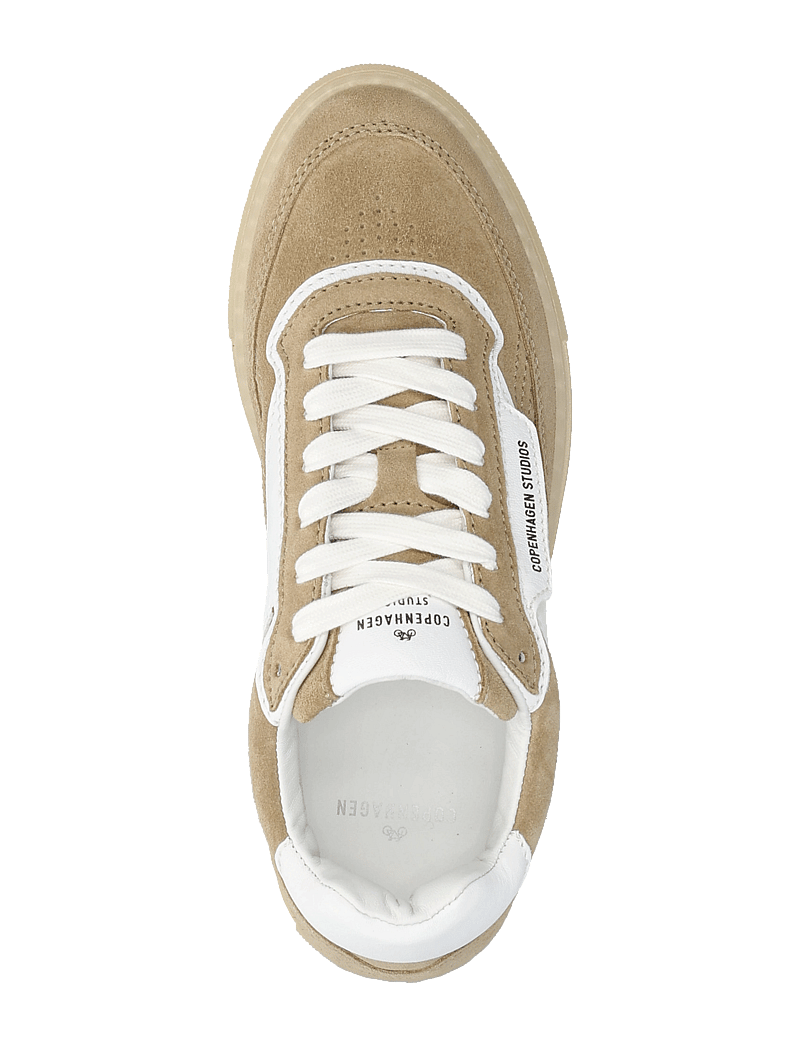 Copenhagen Studios - CPH90 leather mix white/leo - konfirmationstøj - sand/white - 3