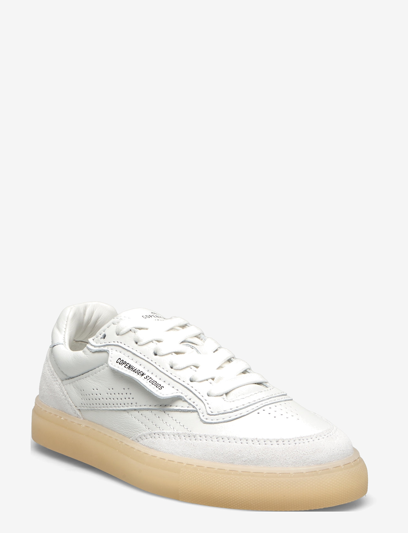 Copenhagen Studios - CPH90 leather mix white/leo - konfirmation - white/cream - 0