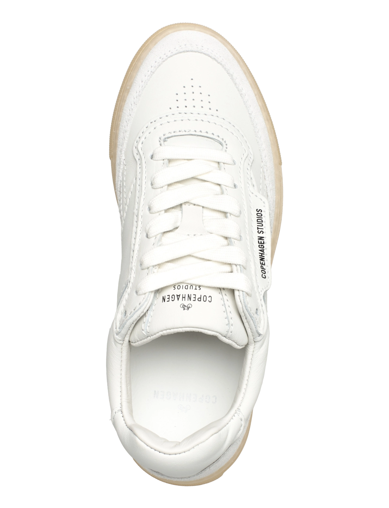 Copenhagen Studios - CPH90 leather mix white/cream - confirmation - white/cream - 3