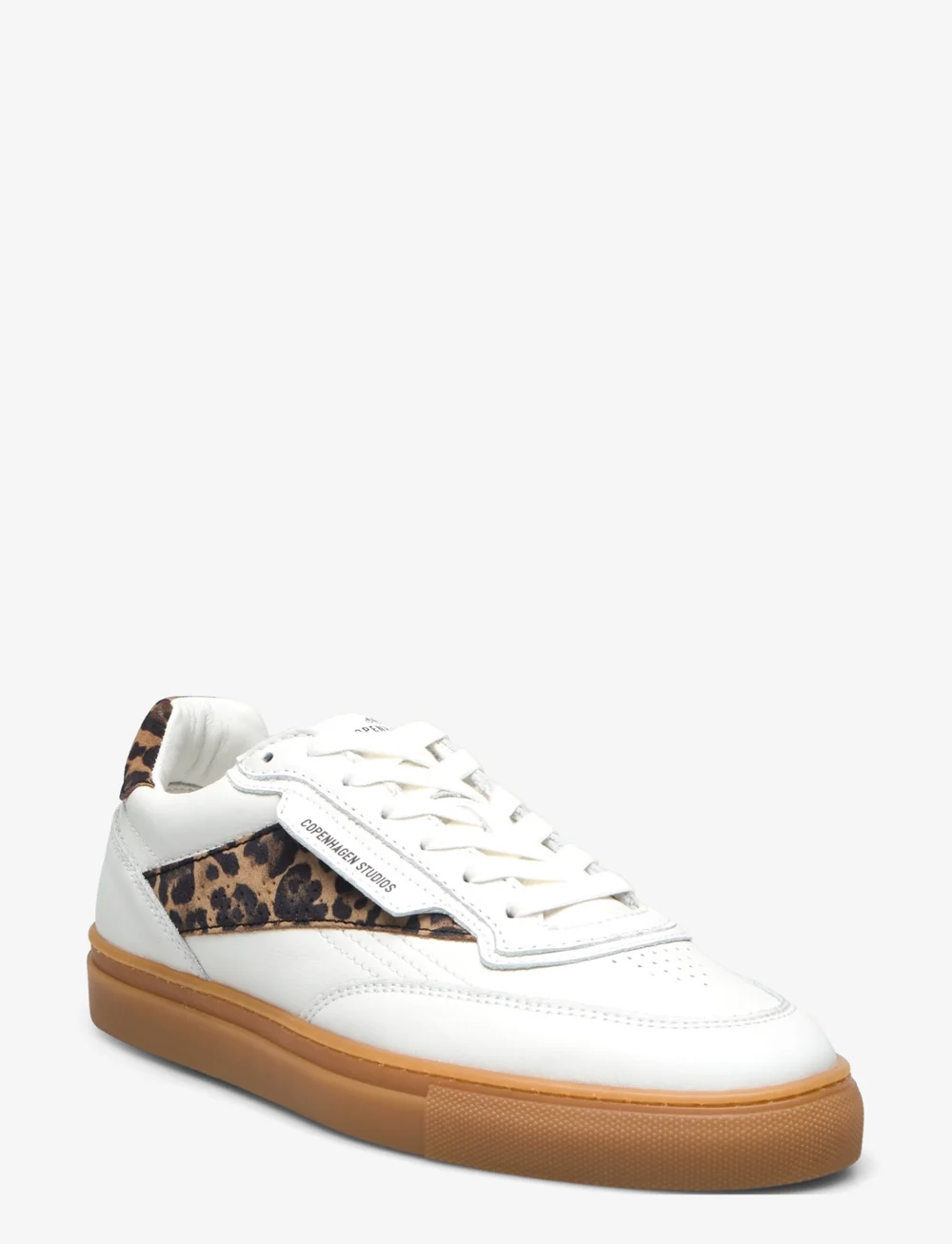 Copenhagen Studios - CPH90 leather mix white/leo - konfirmation - white/leo - 0