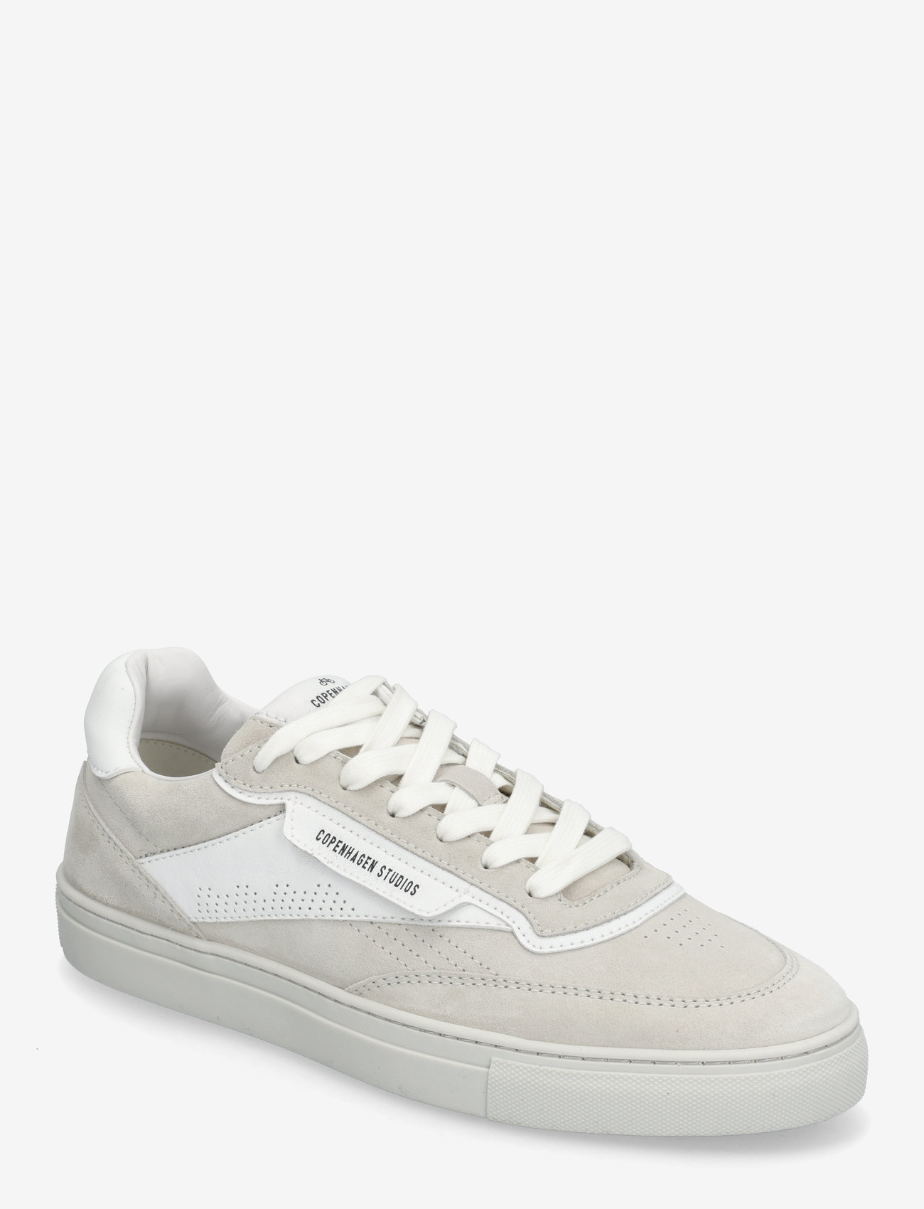 Copenhagen Studios - CPH90M leather mix white/cream - madala säärega tossud - light grey/white - 0