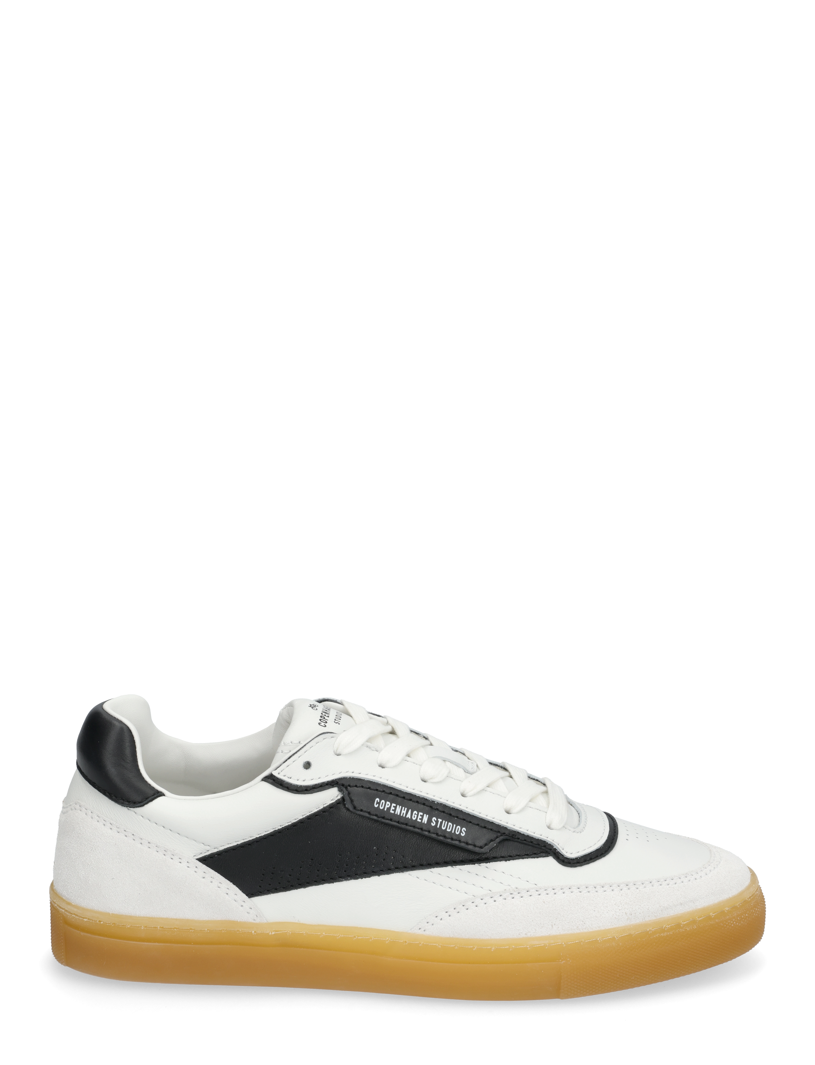 Copenhagen Studios - CPH90M leather mix white/cream - niedriger schnitt - white/black - 1