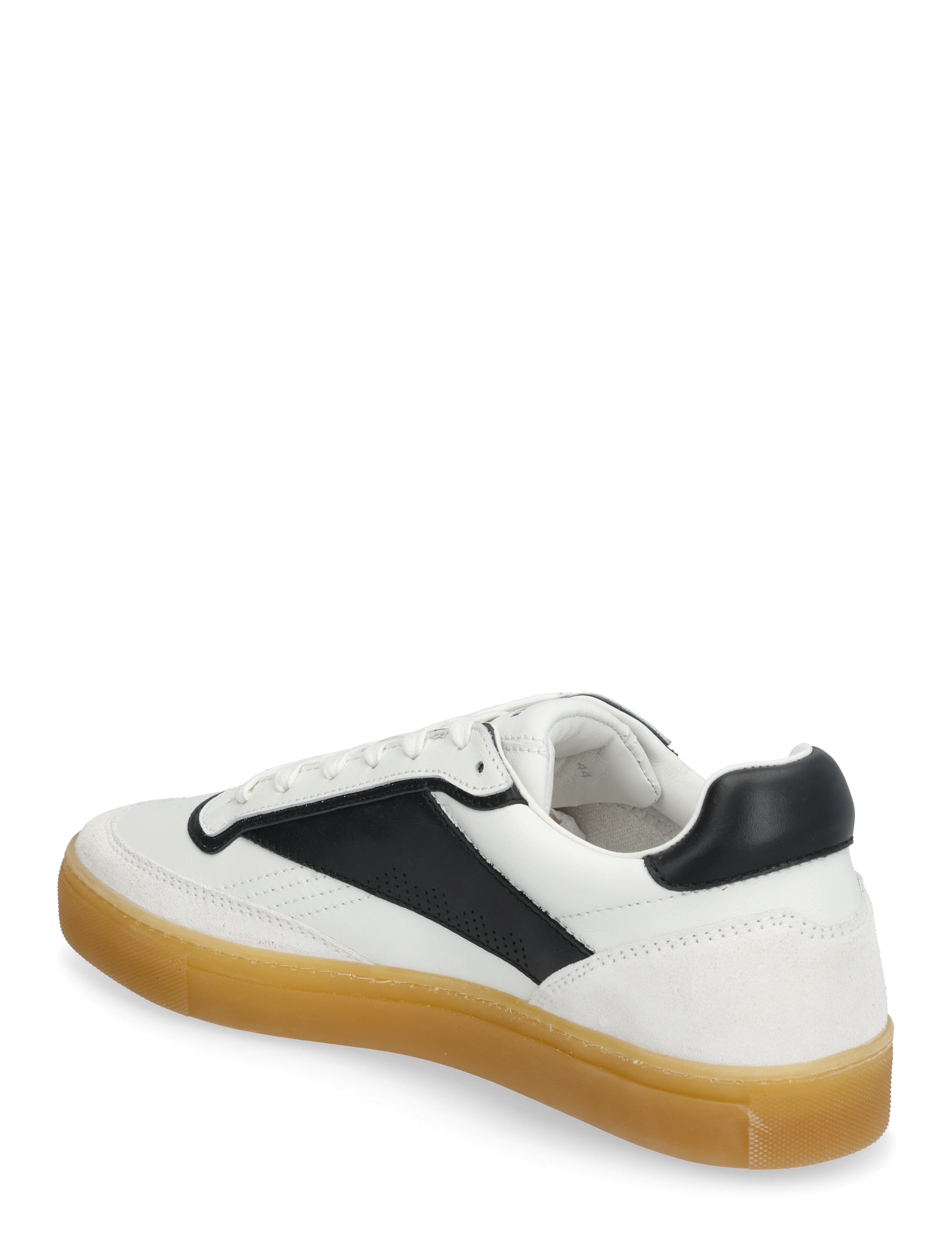 Copenhagen Studios - CPH90M leather mix white/cream - niedriger schnitt - white/black - 2