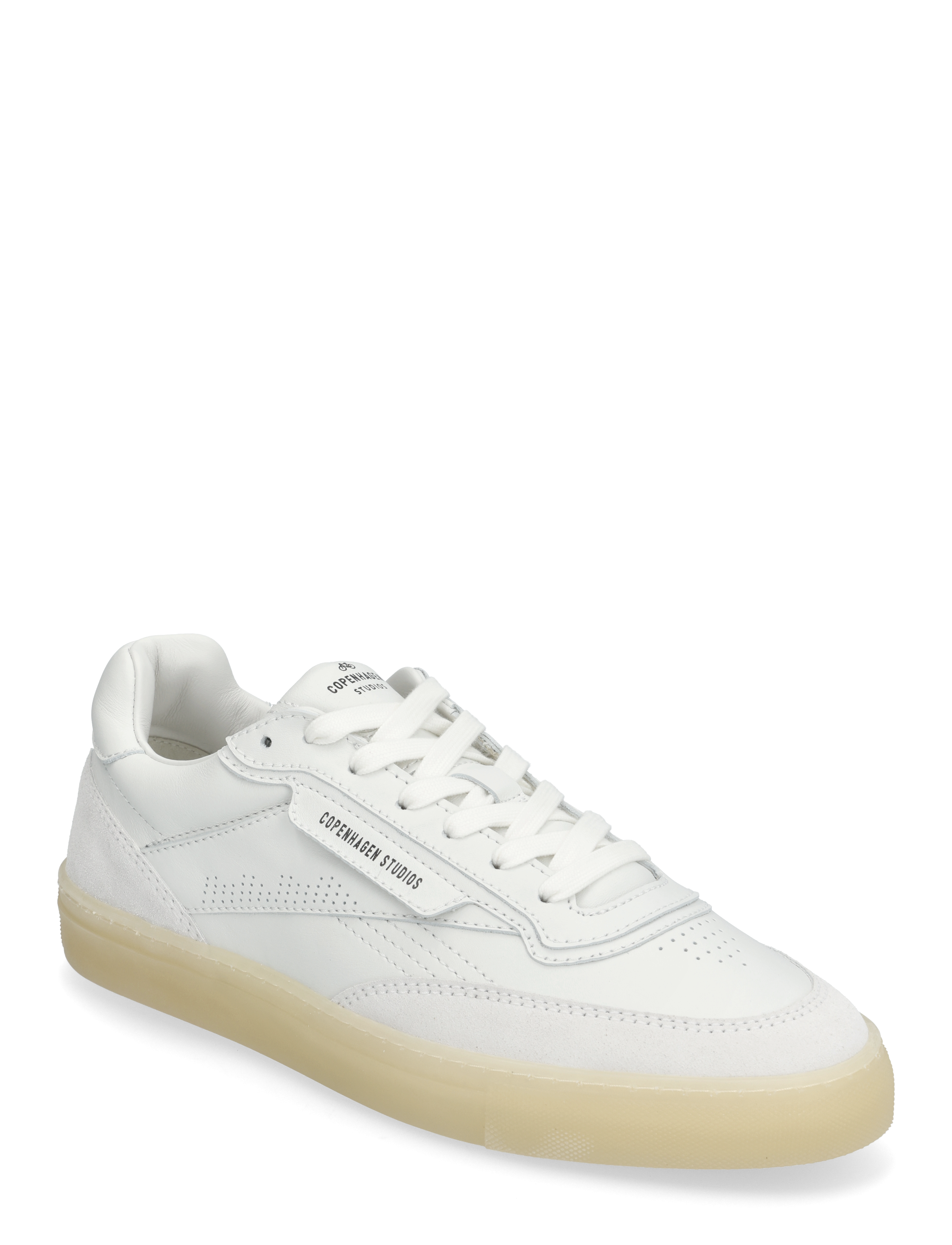 Copenhagen Studios CPH90M leather mix light grey/white - Sneakers - WHITE/CREAM / white