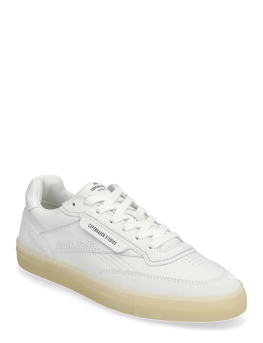 Copenhagen Studios - CPH90M leather mix white/cream - niedriger schnitt - white/cream - 0