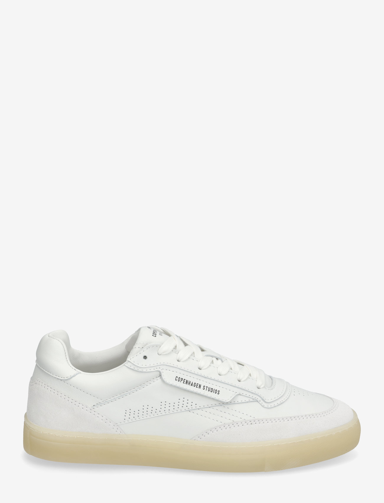 Copenhagen Studios - CPH90M leather mix light grey/white - sneakersy niskie - white/cream - 1