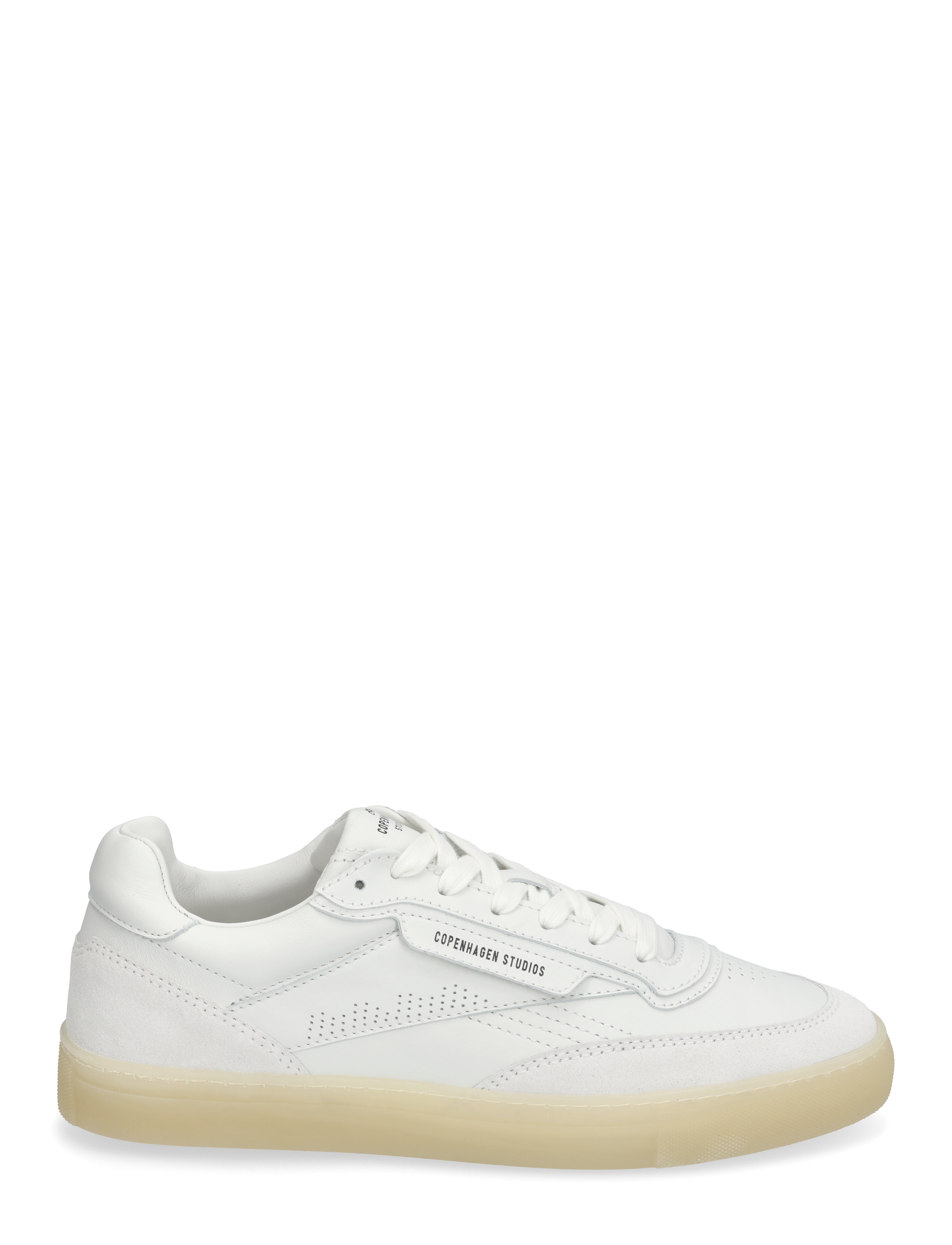 Copenhagen Studios - CPH90M leather mix white/cream - niedriger schnitt - white/cream - 1