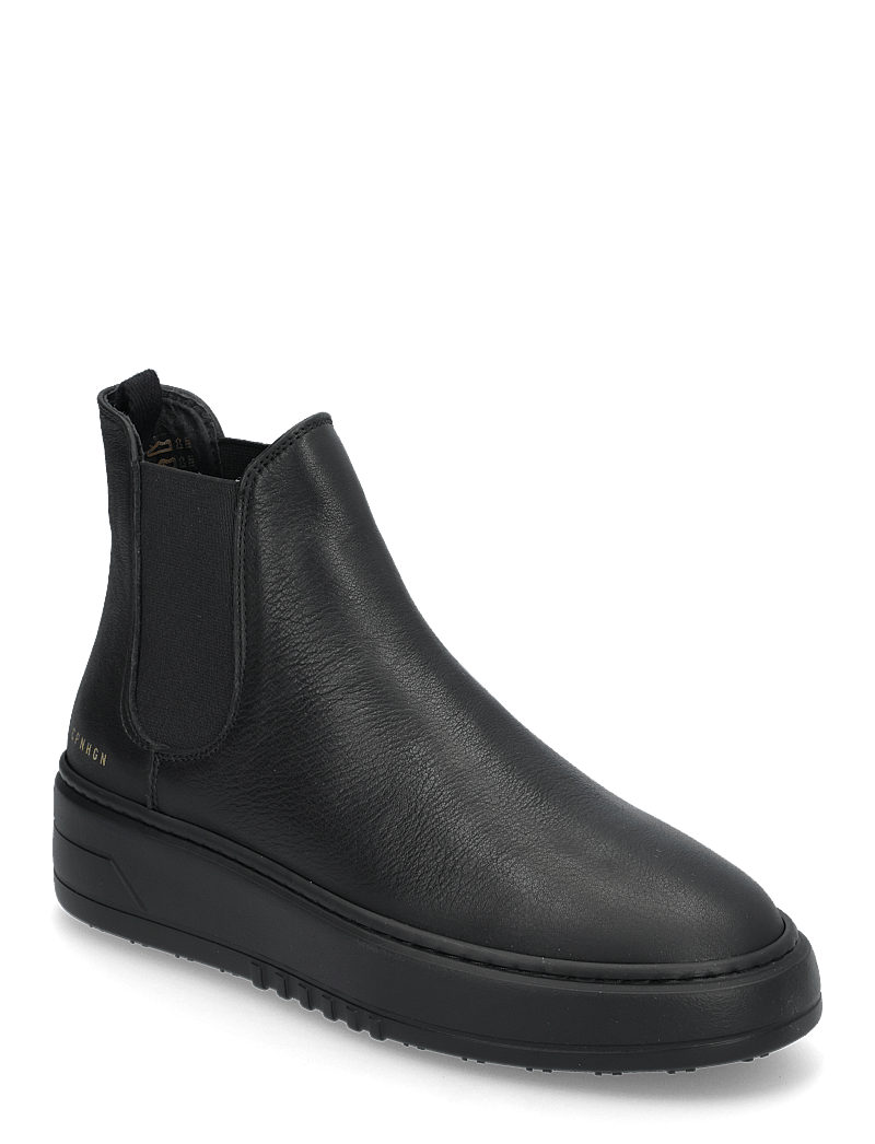 Copenhagen Studios - CPH91 leather black - platta ankelboots - black - 0
