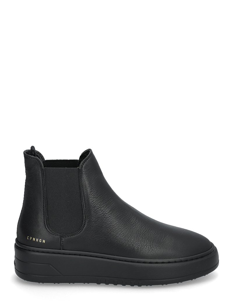 Copenhagen Studios - CPH91 leather black - platta ankelboots - black - 1