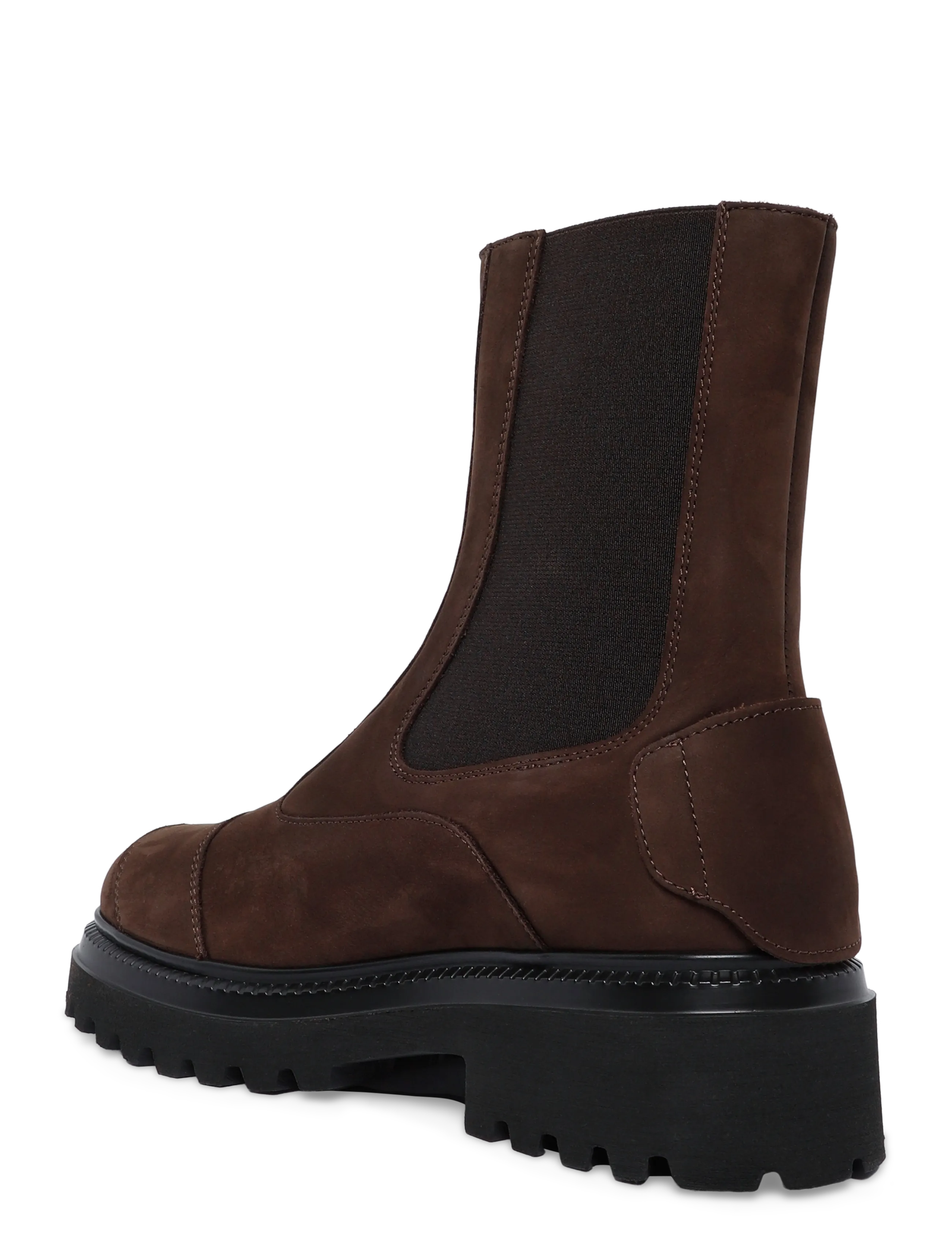 Copenhagen Studios - CPH950 nabuc chocolate - chelsea boots - chocolate - 1
