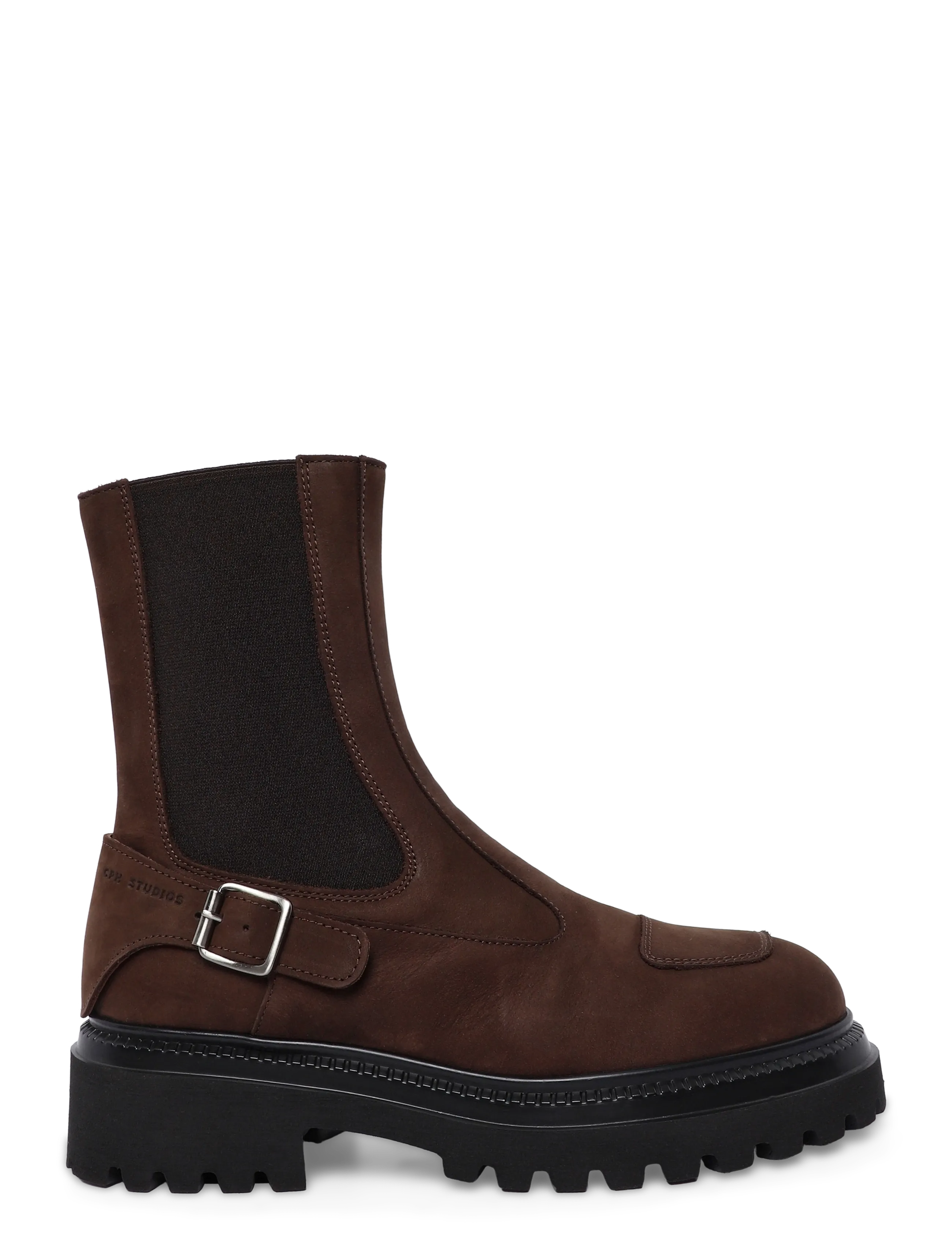 Copenhagen Studios - CPH950 nabuc chocolate - chelsea boots - chocolate - 2