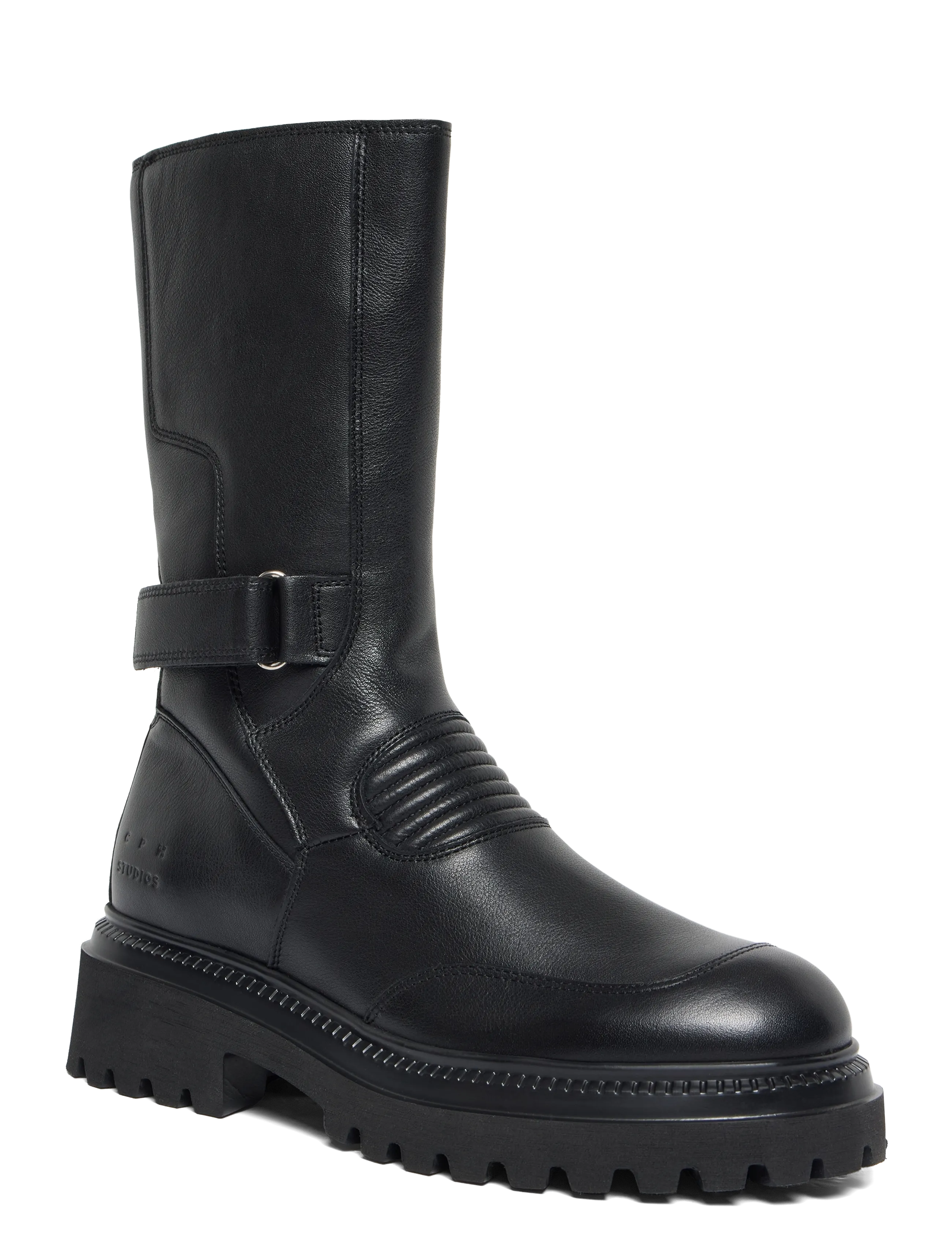 Copenhagen Studios CPH951 leather black - Jalanõud - BLACK / black