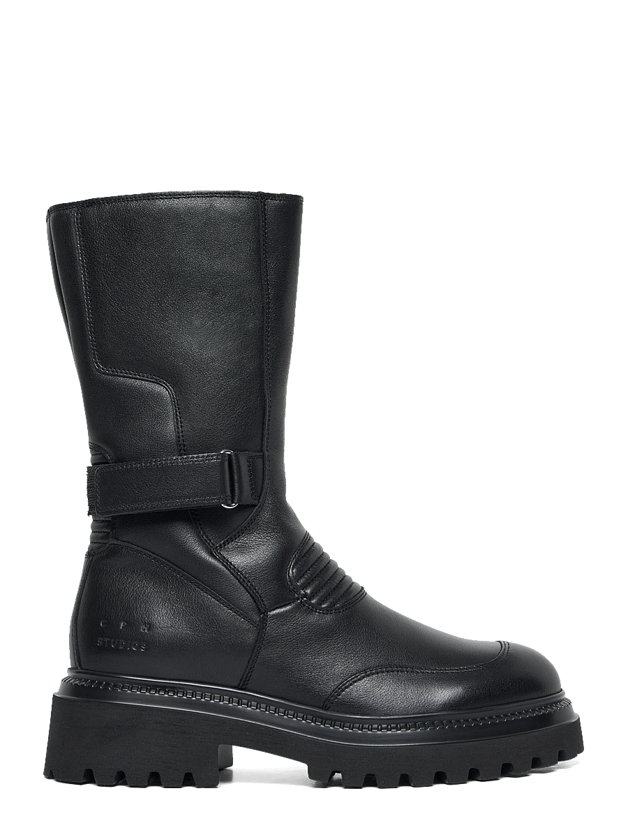 Copenhagen Studios - CPH951 leather black - stiefeletten mit absatz - black - 2