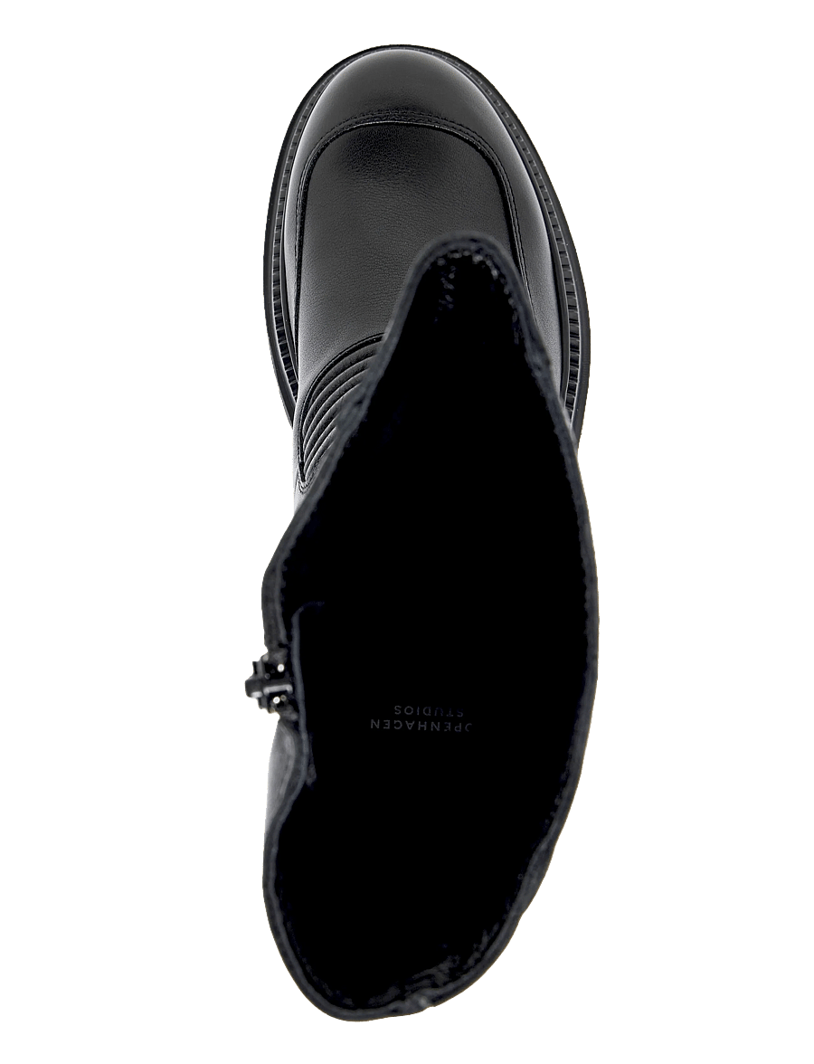 Copenhagen Studios - CPH951 leather black - stiefeletten mit absatz - black - 3