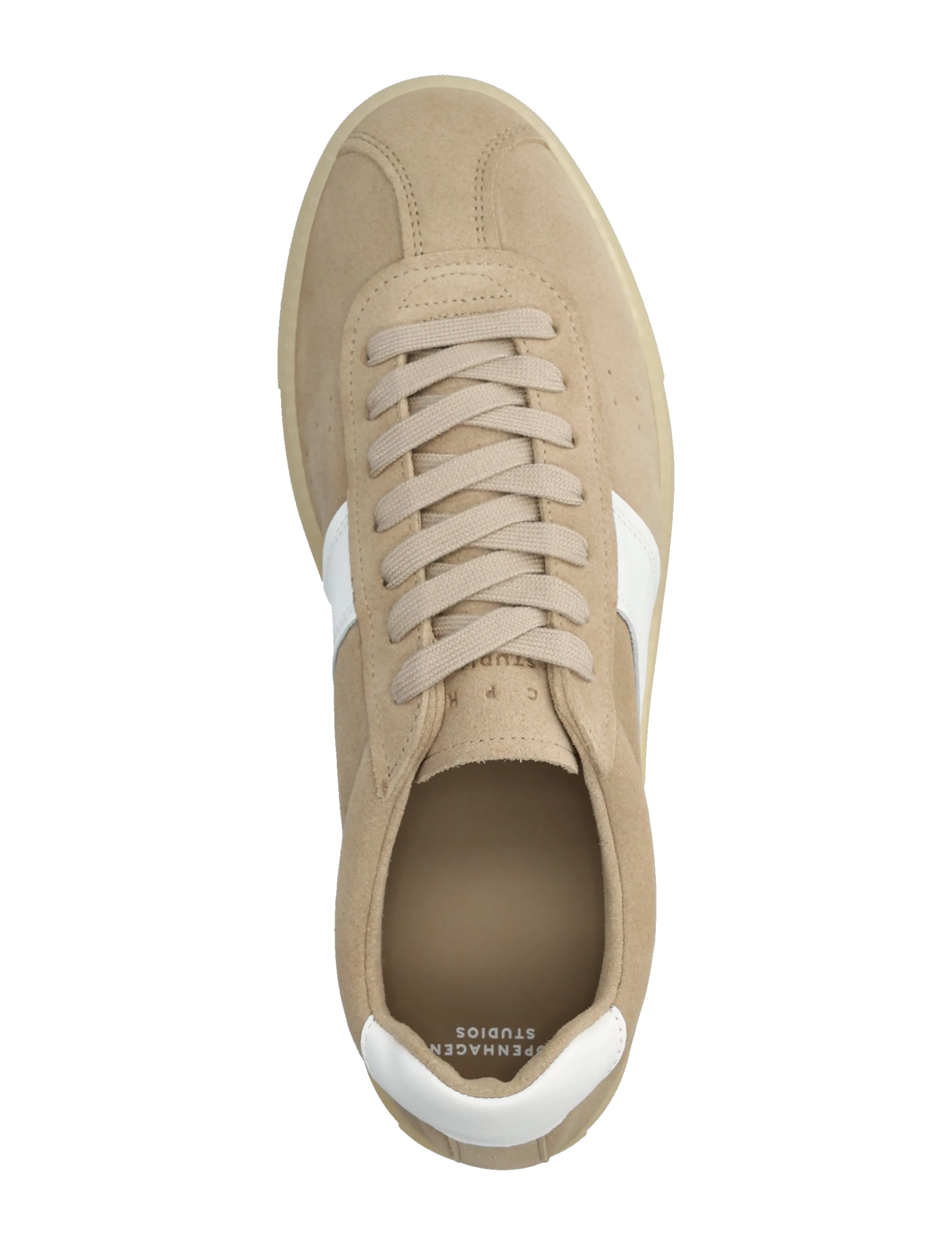 Copenhagen Studios - CPH98M suede - niedriger schnitt - sand/white - 3