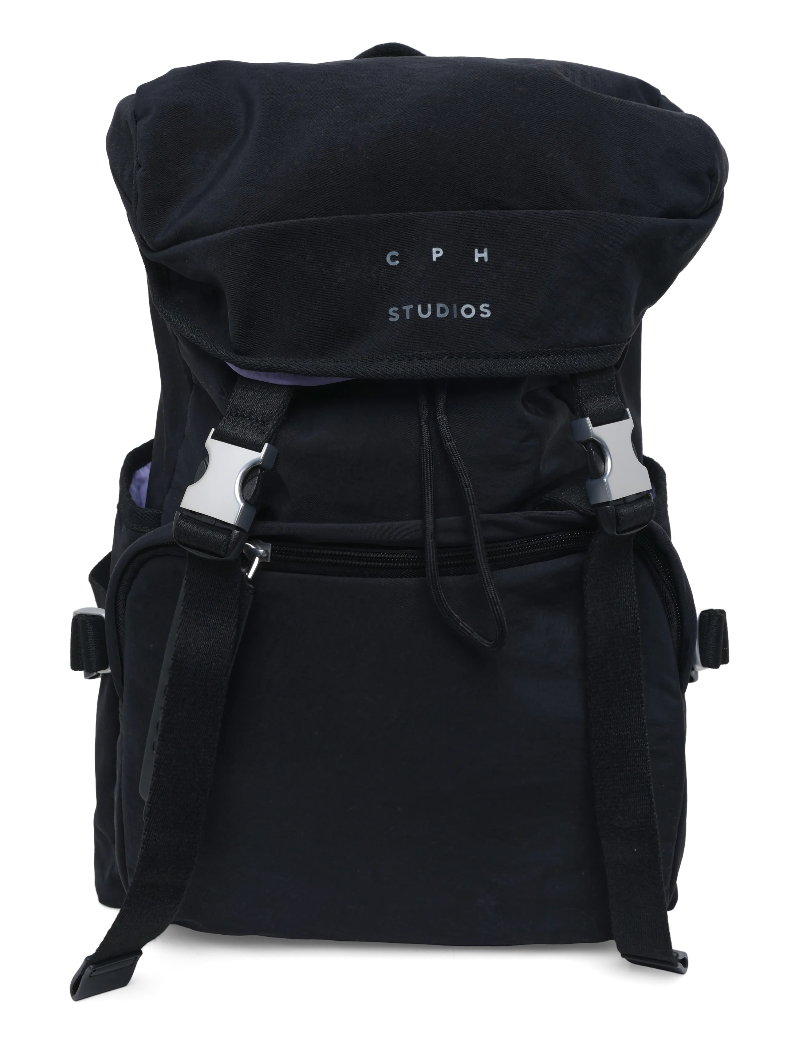 Copenhagen Studios CPH BACKPACK 1 nylon black - Kotid - BLACK / black