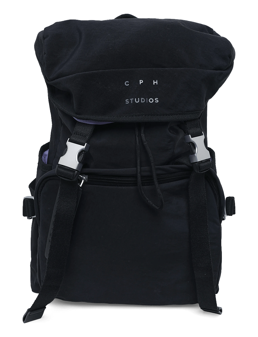 Copenhagen Studios - CPH BACKPACK 1 nylon black - seljakotid - black - 0